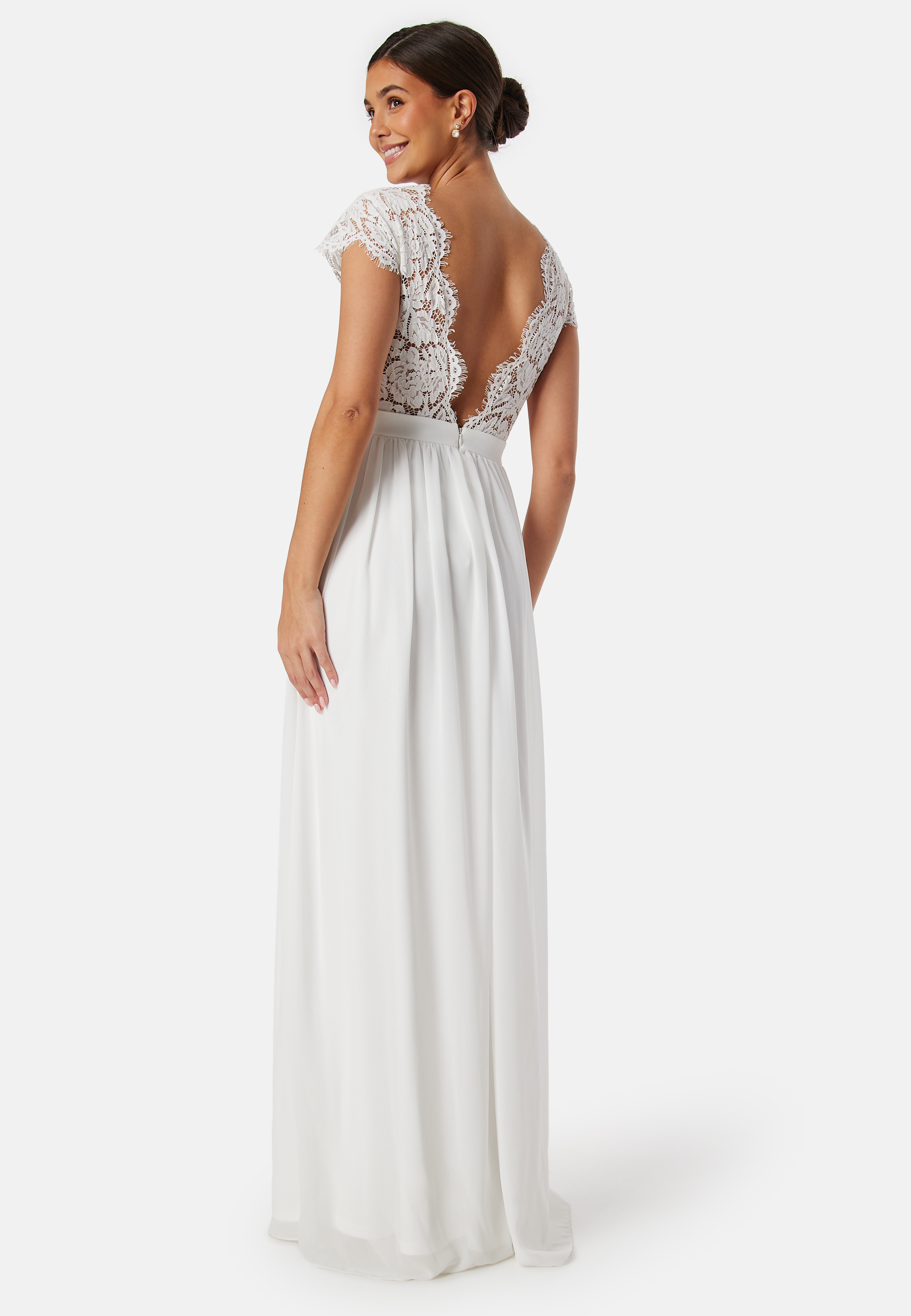 Lace Open Back Wedding Gown 2