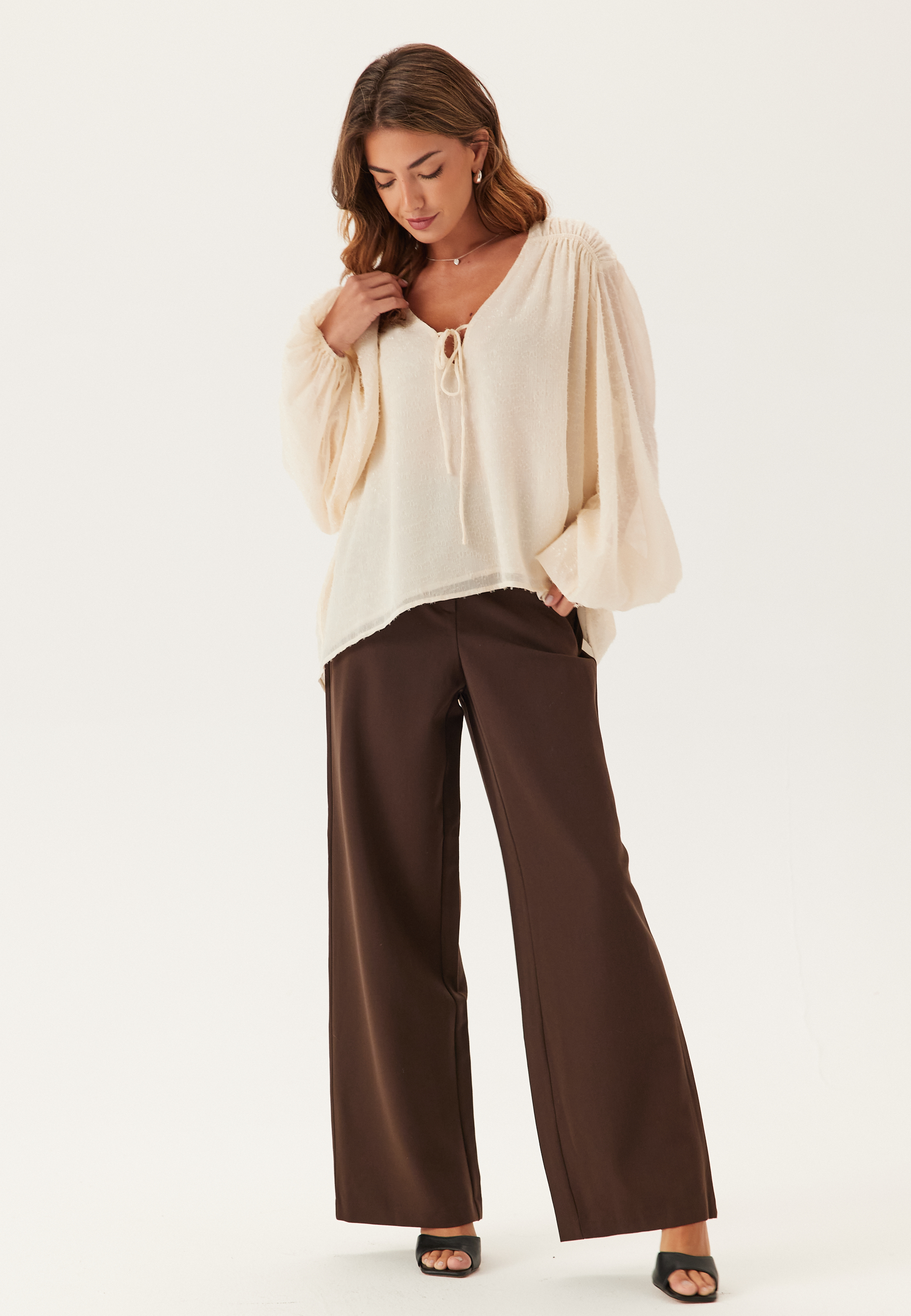 Flowy Chiffon Blouse 2