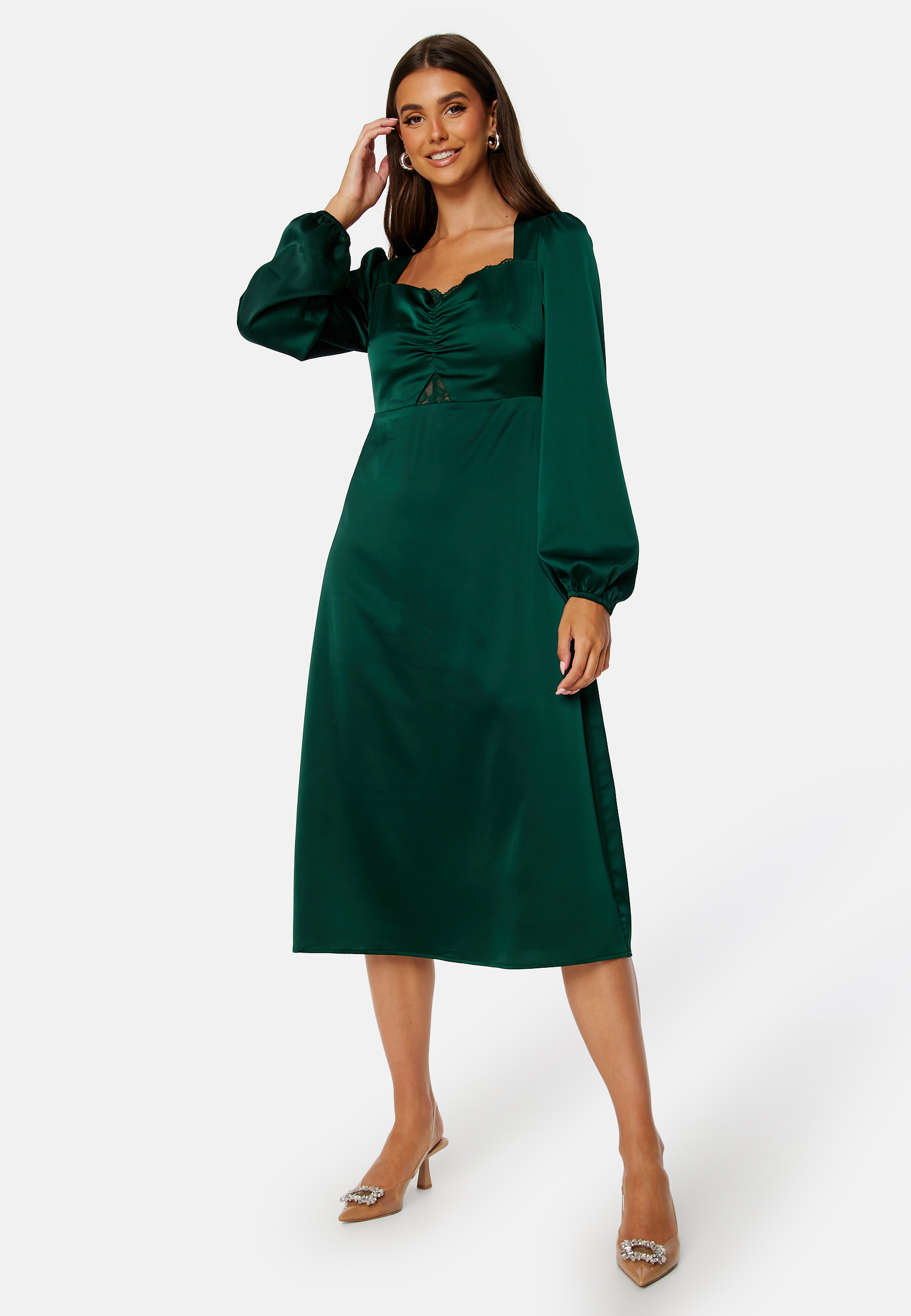 Ginita Lace Insert Dress 5