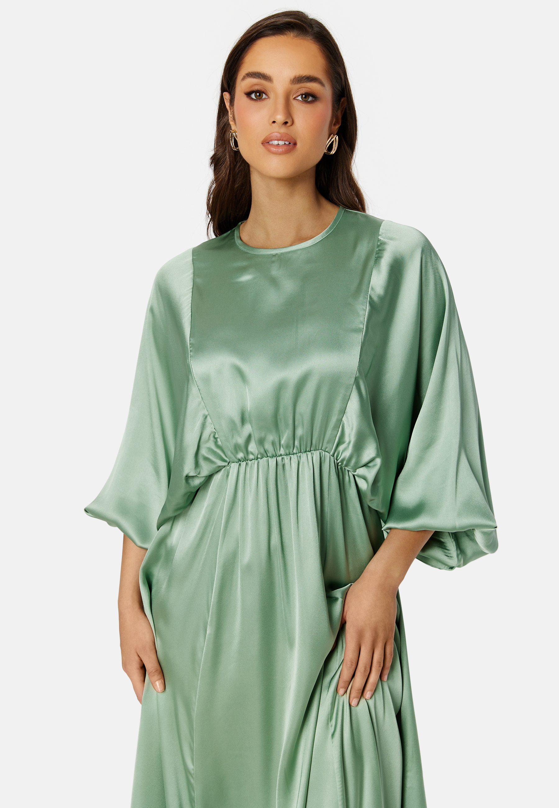 Khrista Satin Dress 2