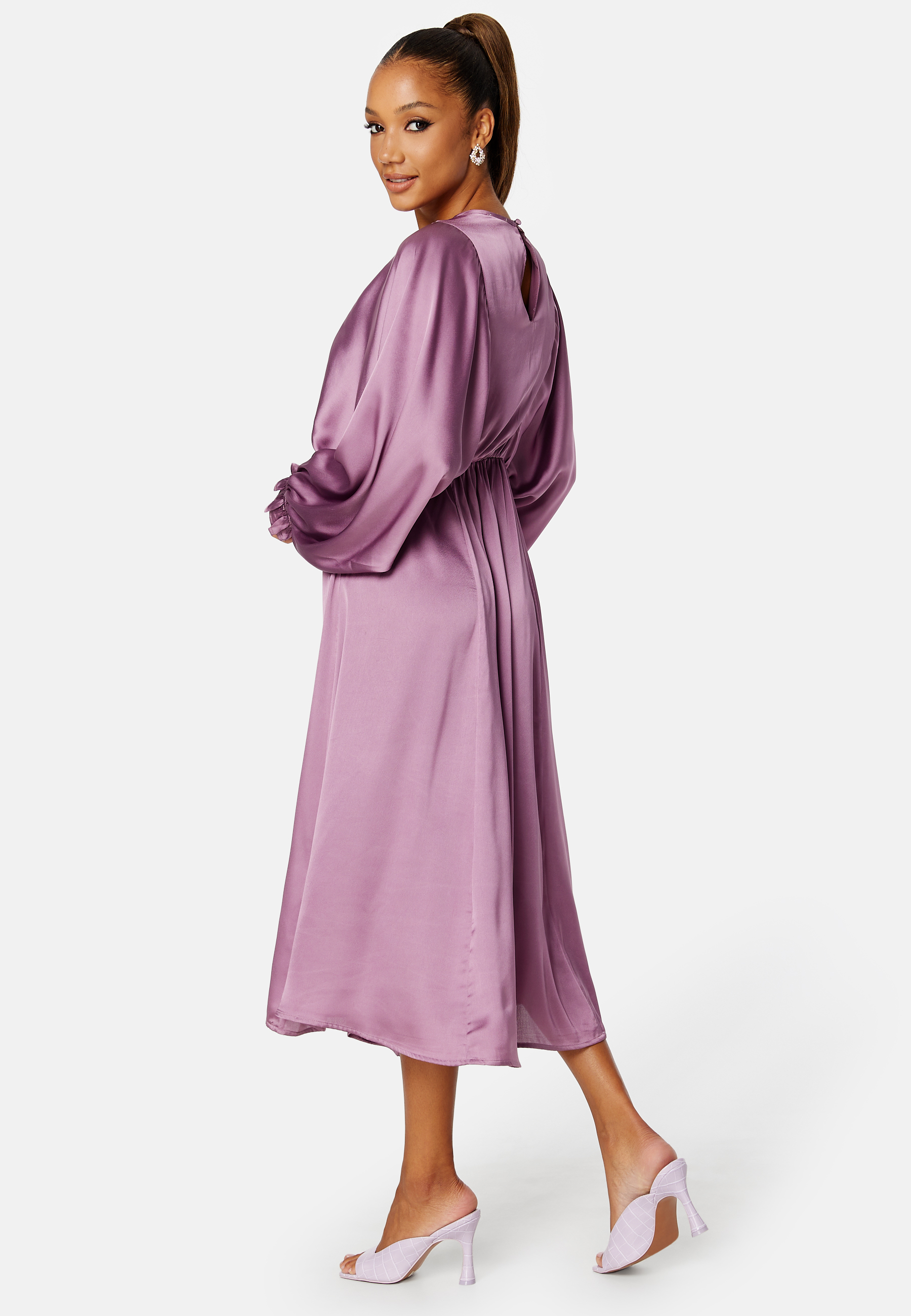 Khrista Satin Dress 5
