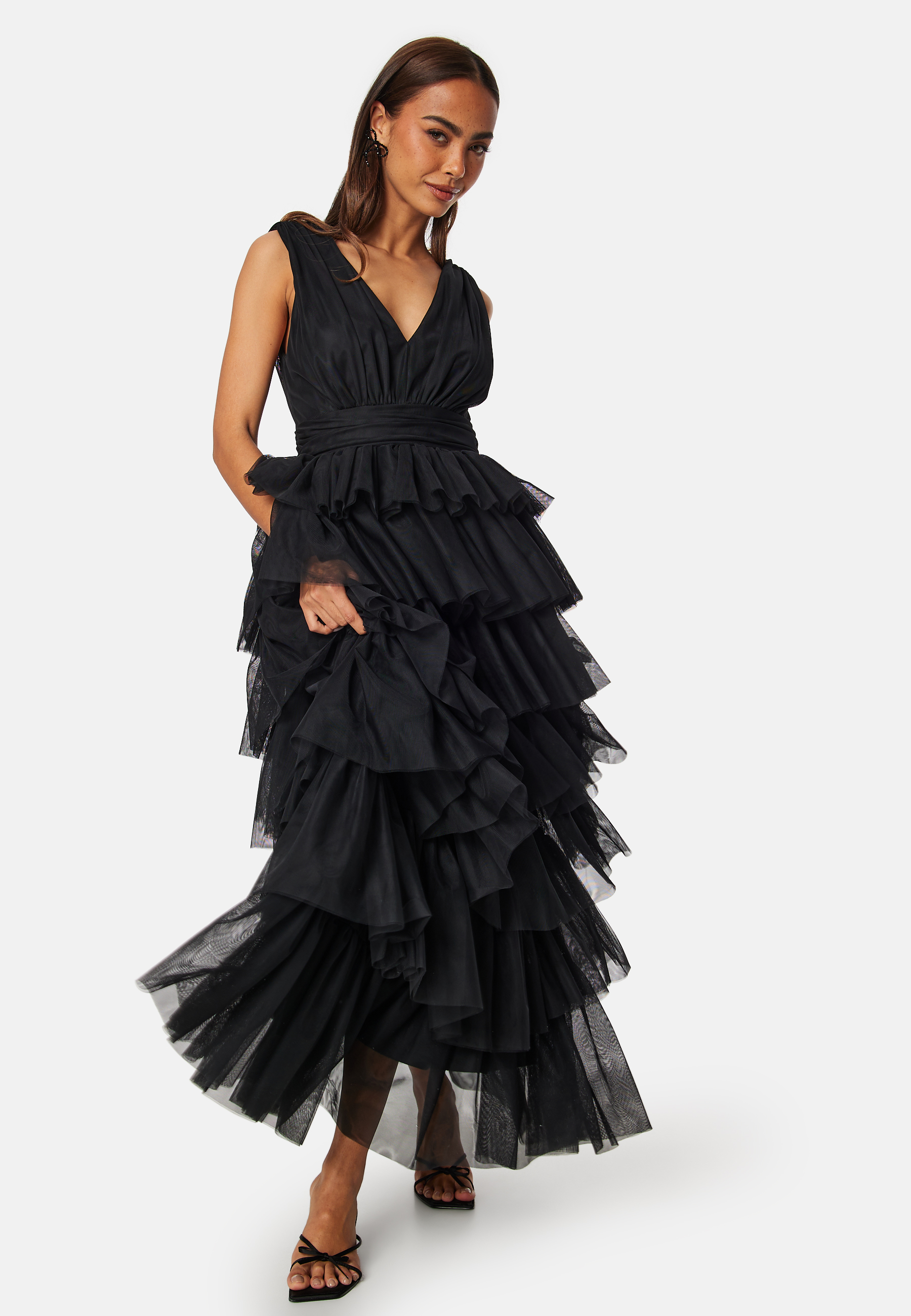 Tulle Frill Gown 3