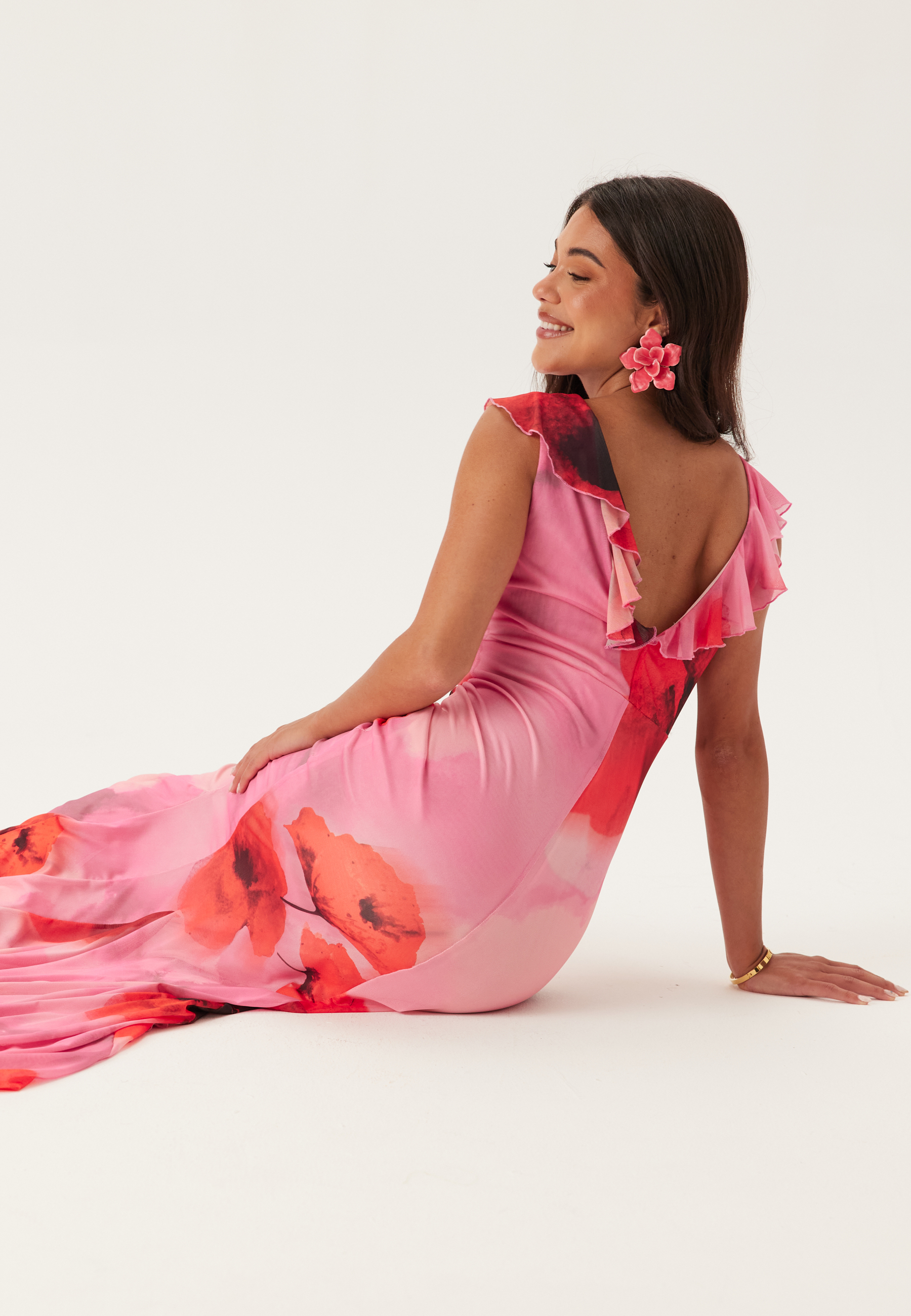 Mermaid Mesh Gown 2