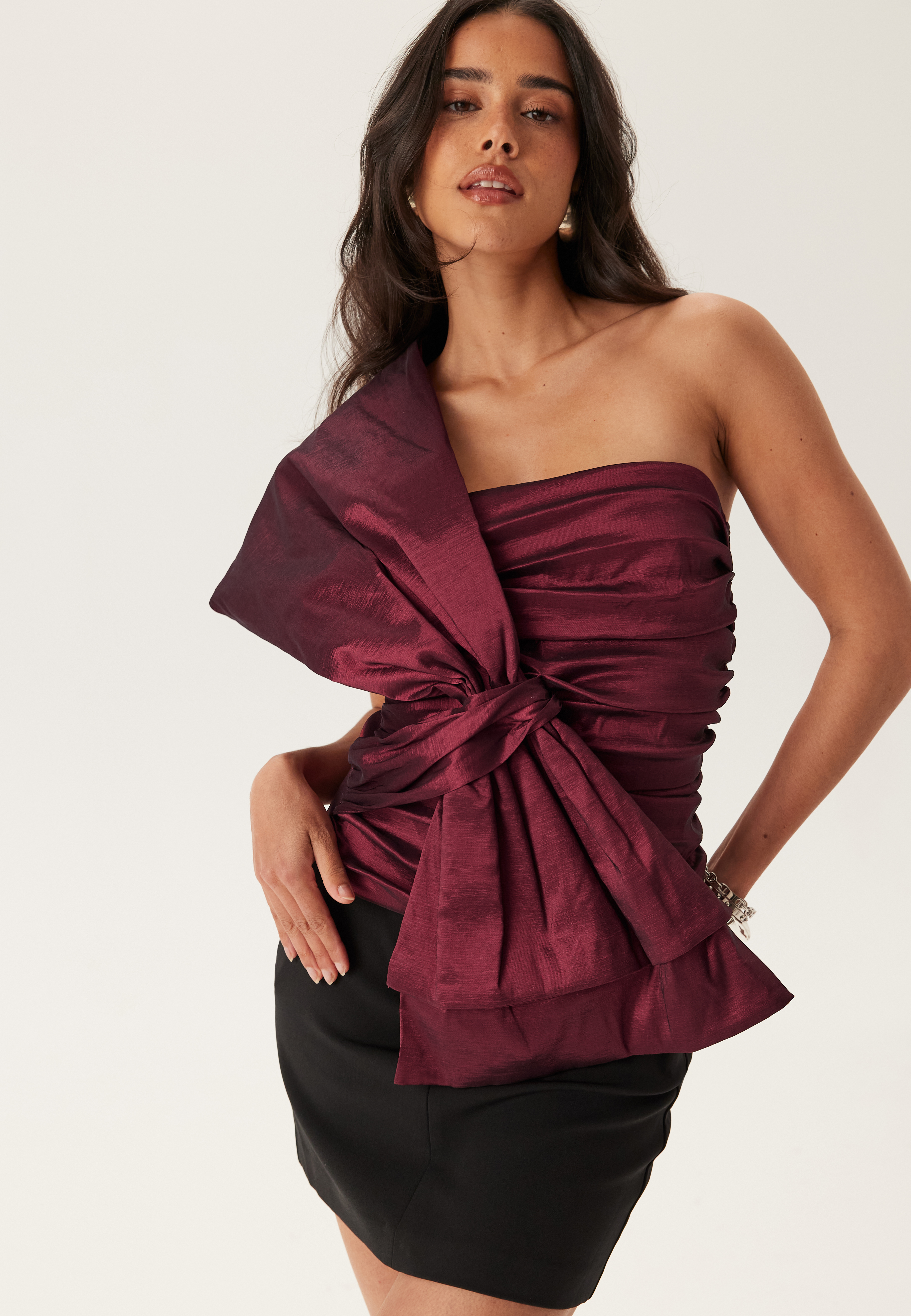 One Shoulder Bow Top 3