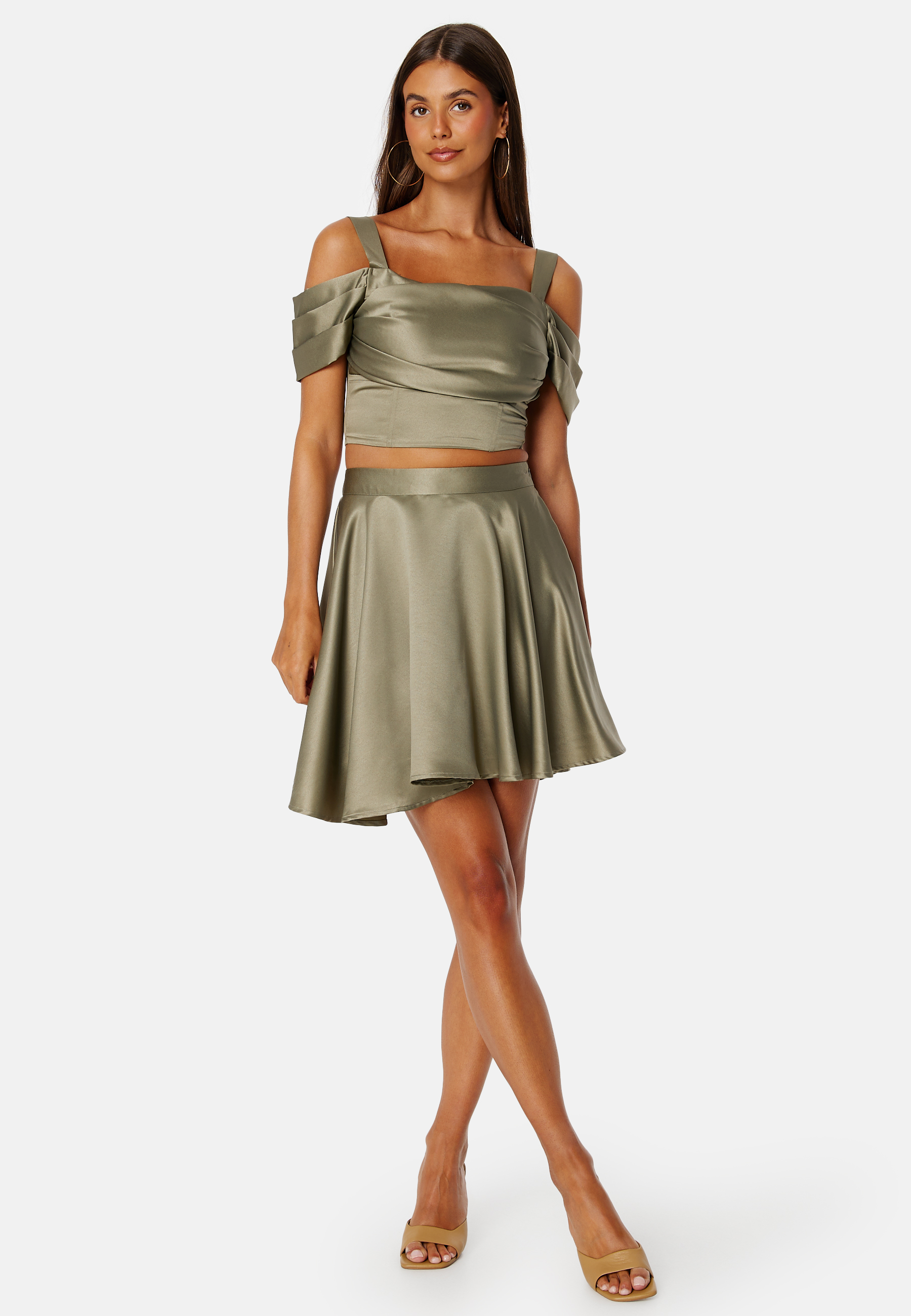 Ortiza Satin Skirt 2