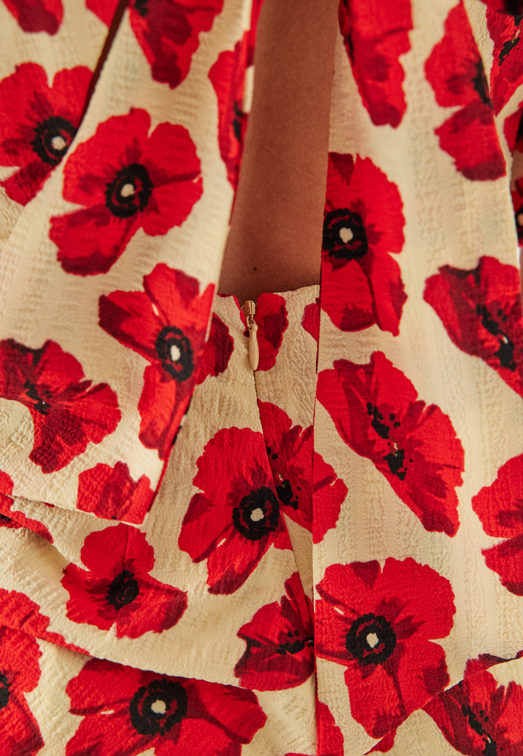 Puff Sleeve Bow Midi Dress 4