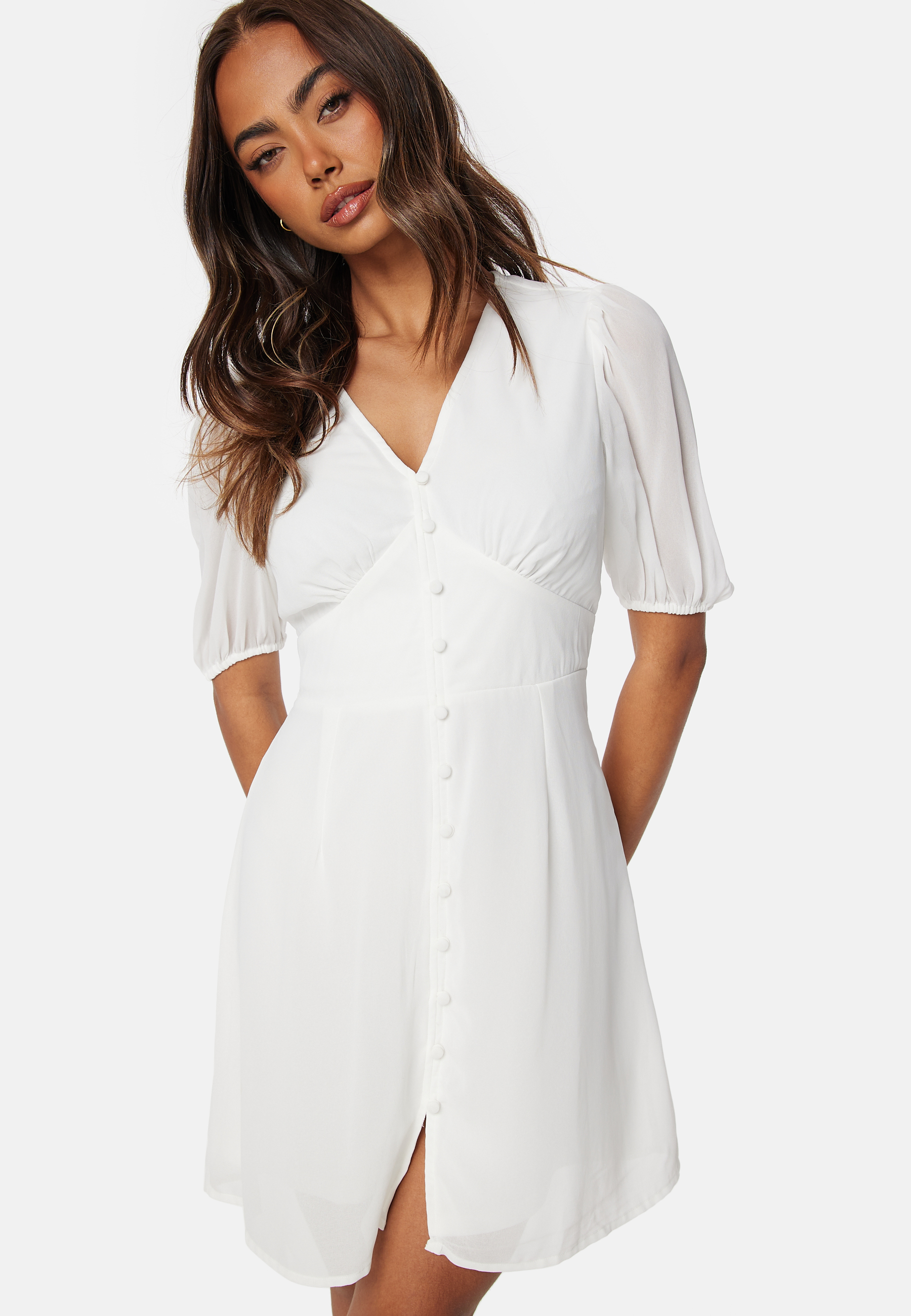 Button Front S/S Dress 2