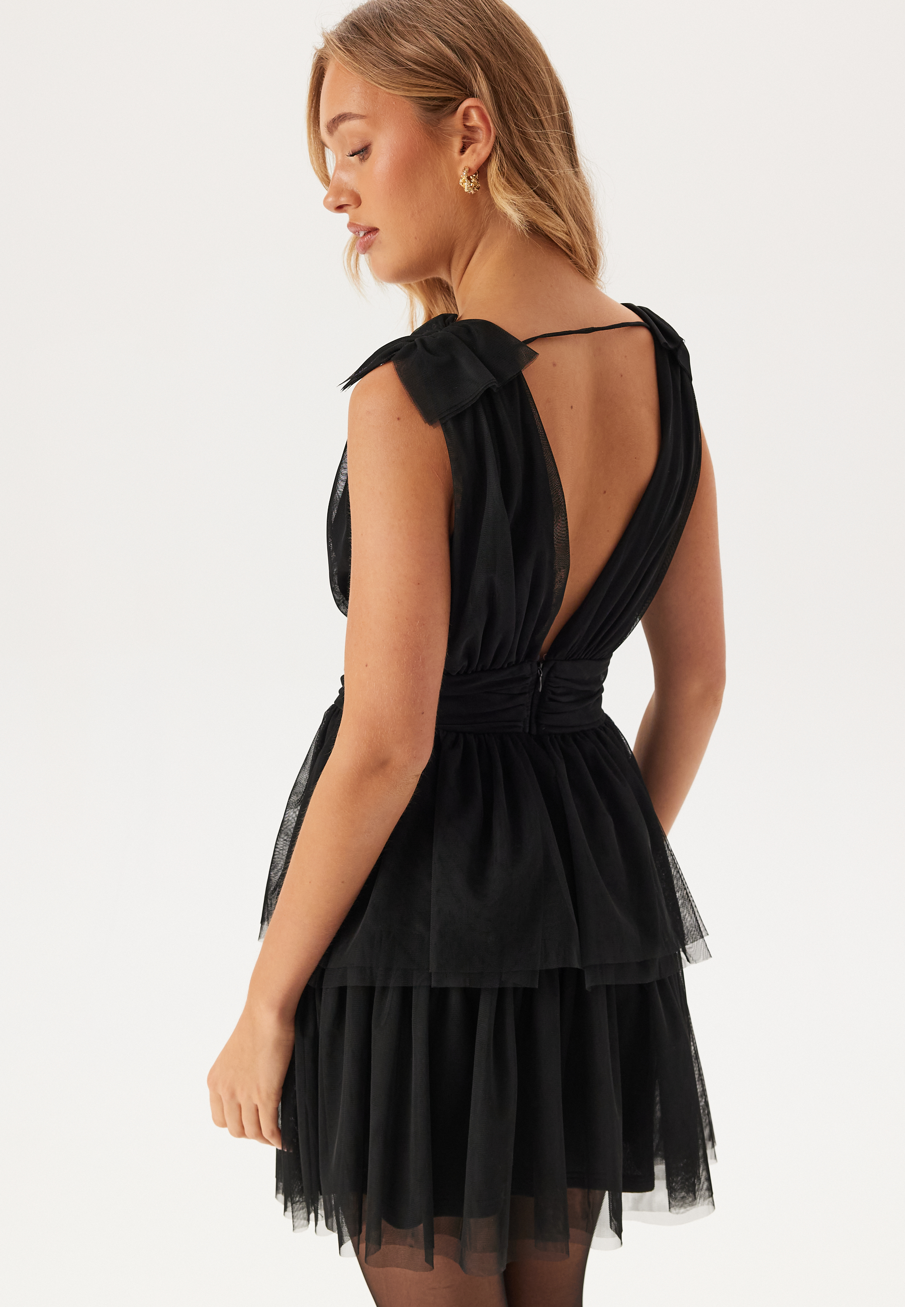 Tulle Frill Short Dress 2