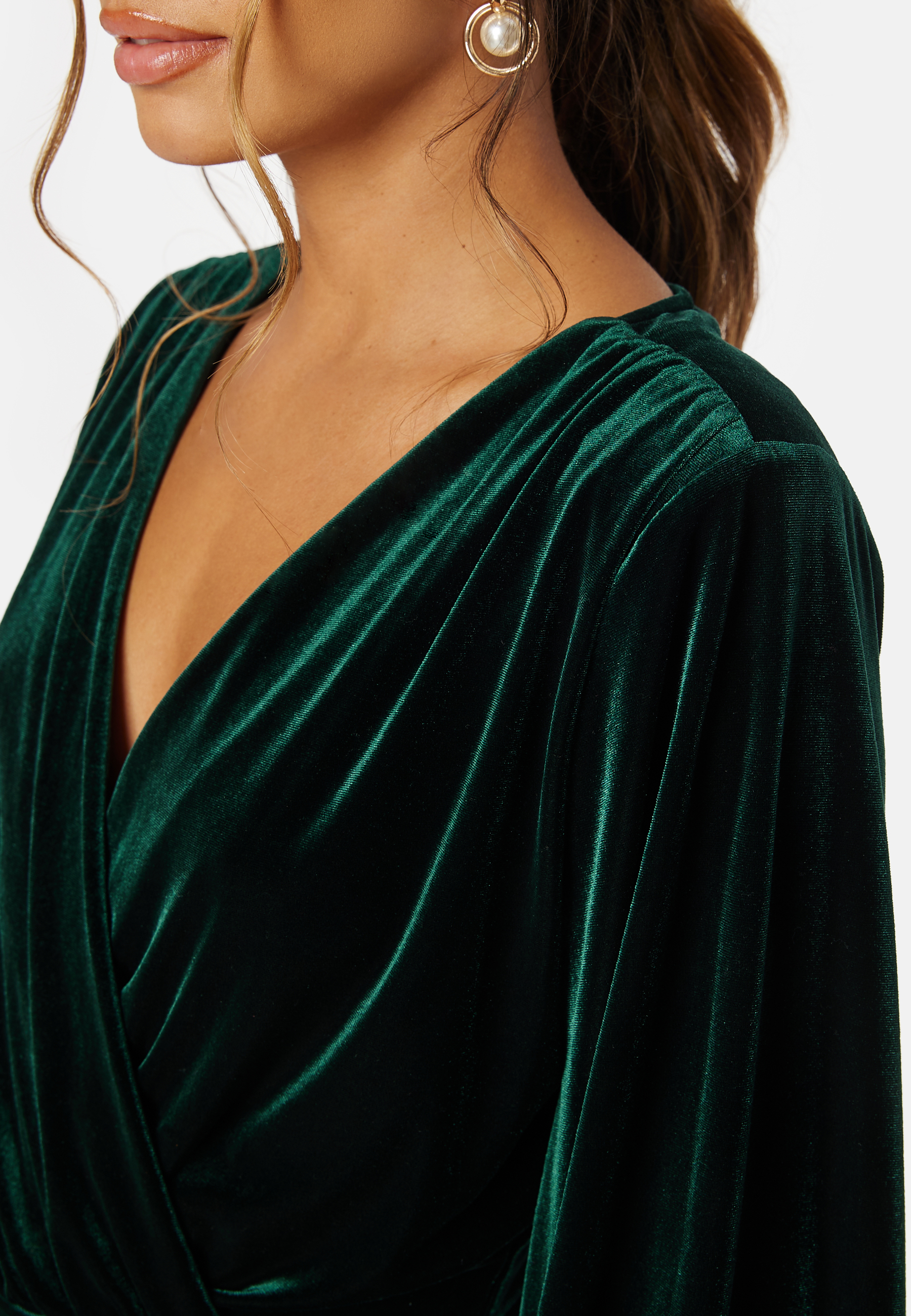 Velvet Wrap Dress 3