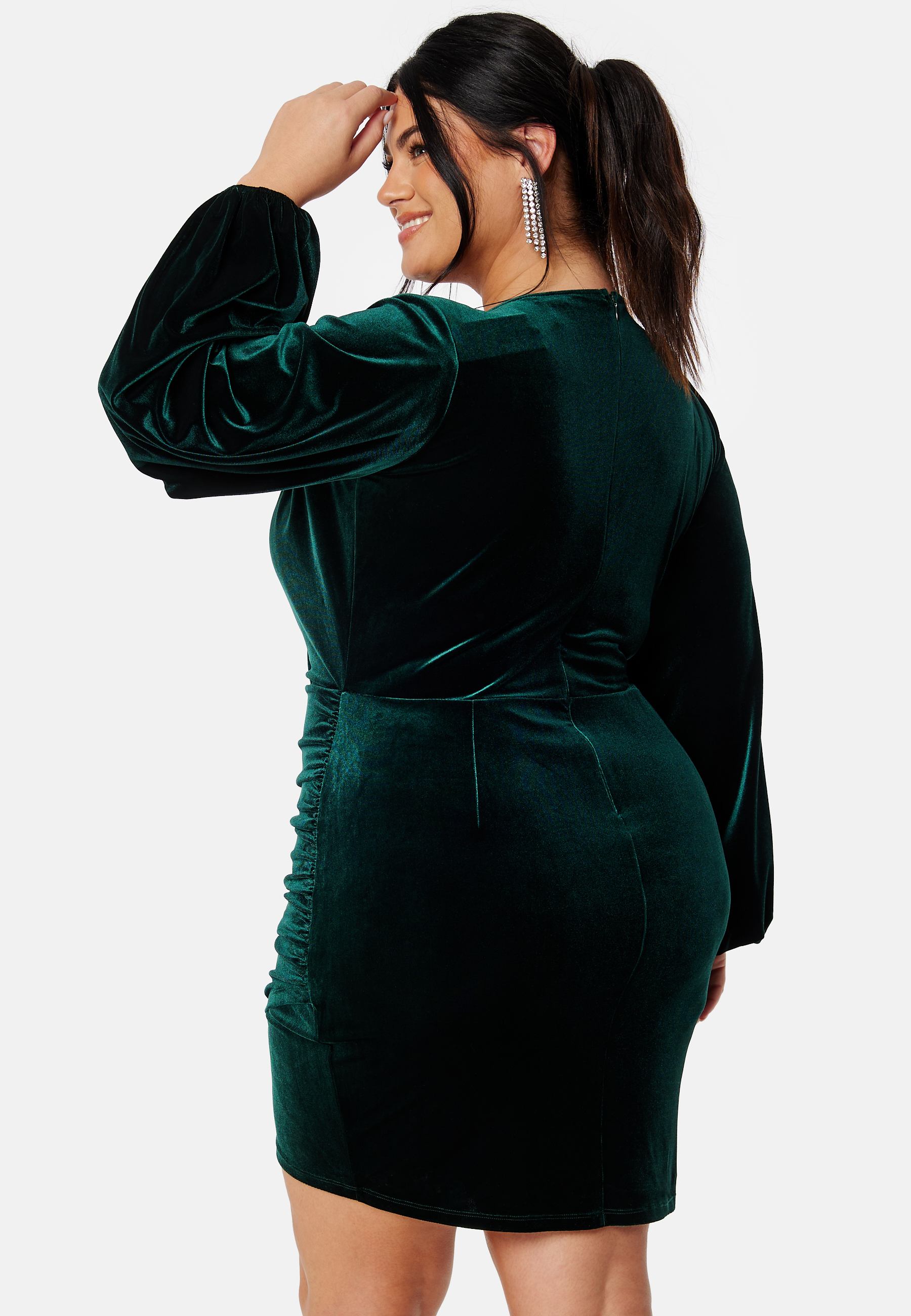 Velvet Wrap Dress 5