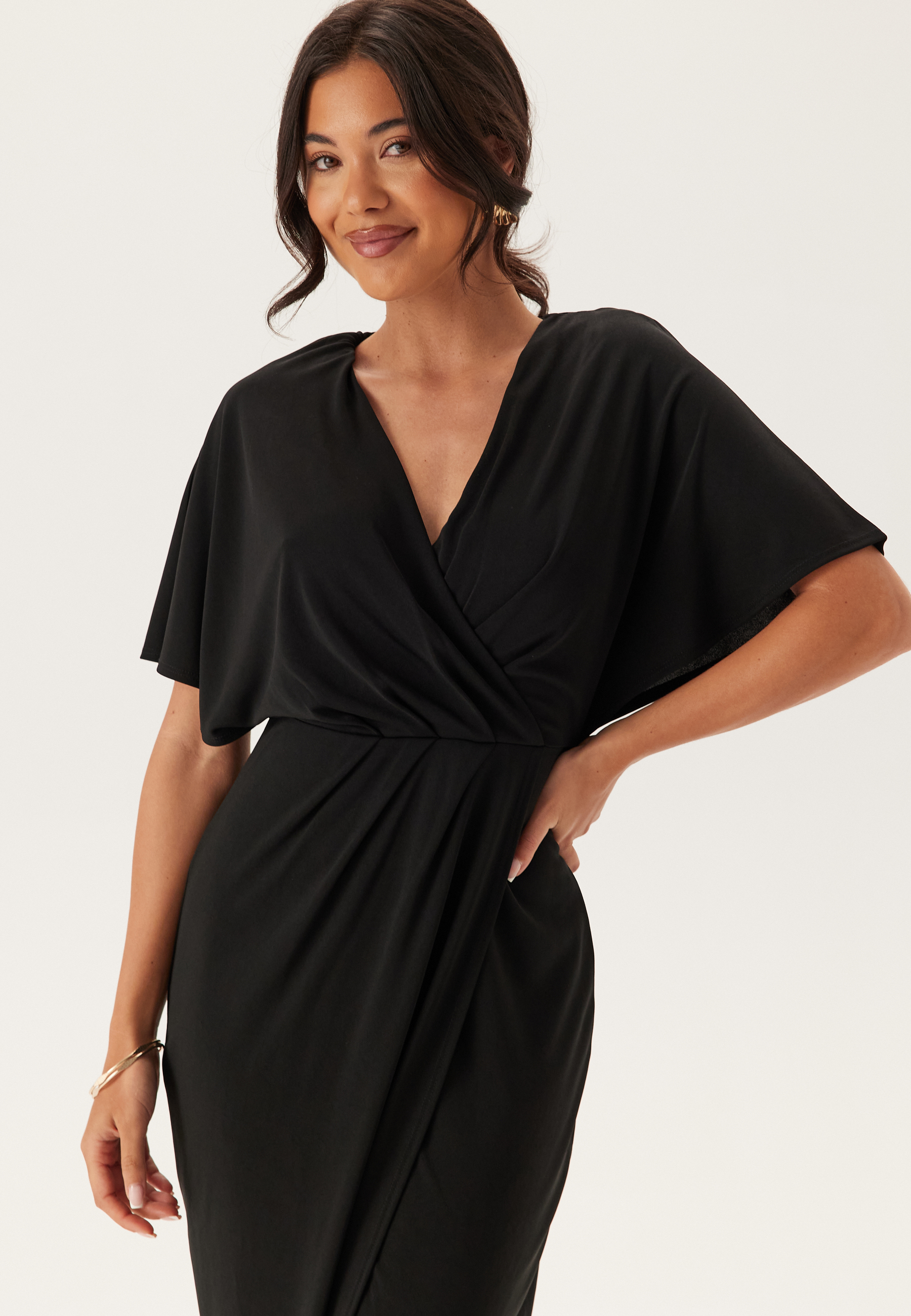 Wrap Slit Maxi Dress 2
