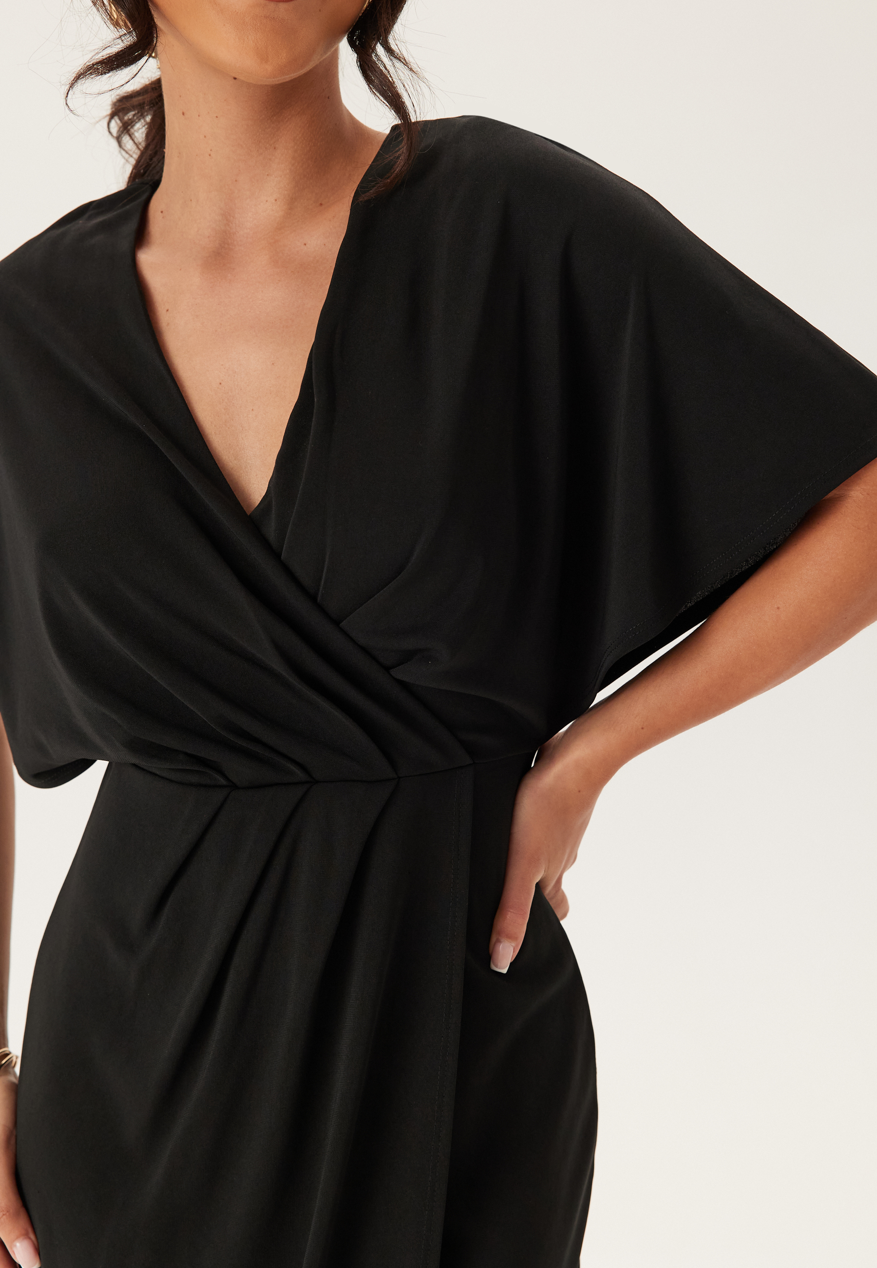 Wrap Slit Maxi Dress 4