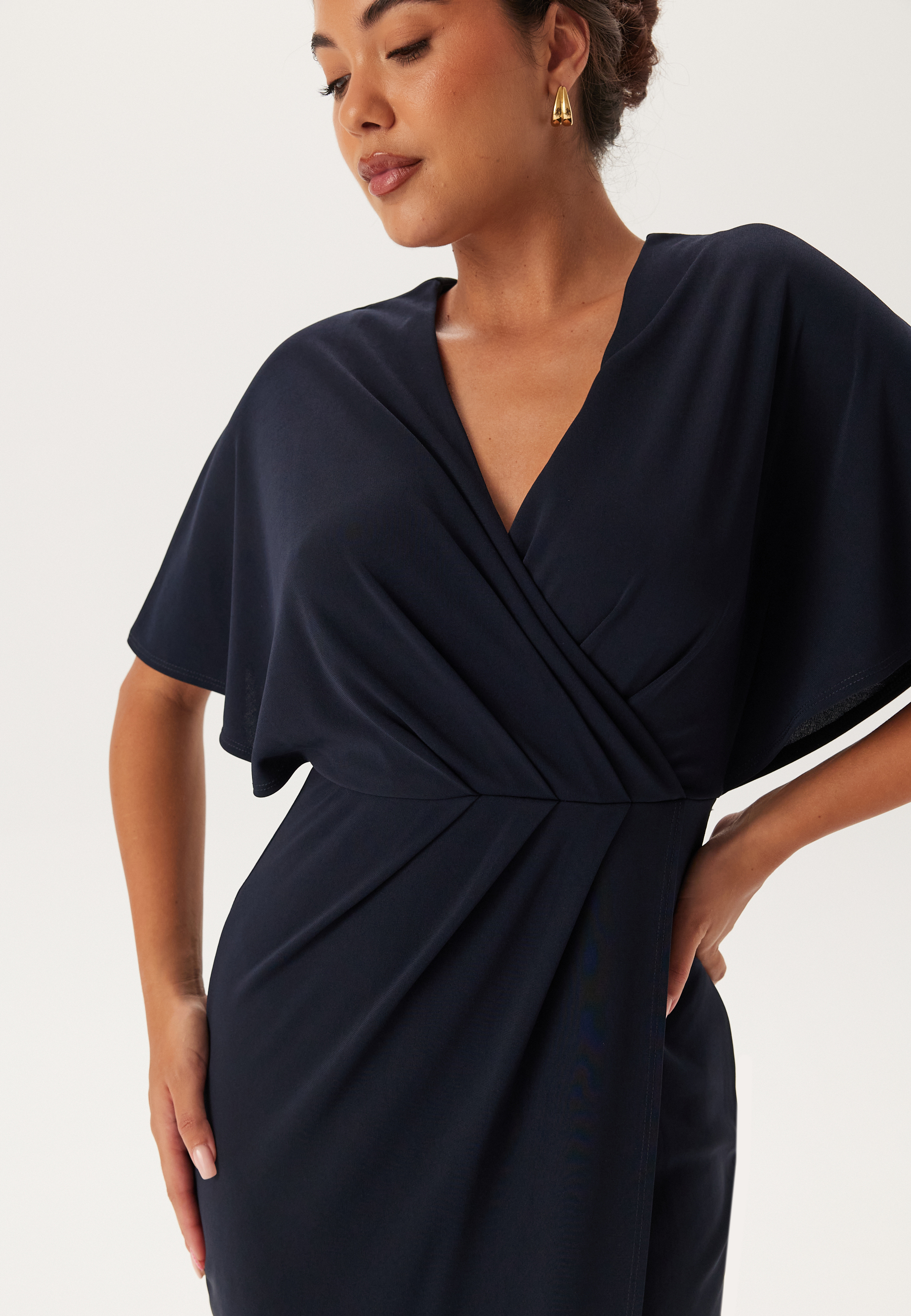 Wrap Slit Maxi Dress 2