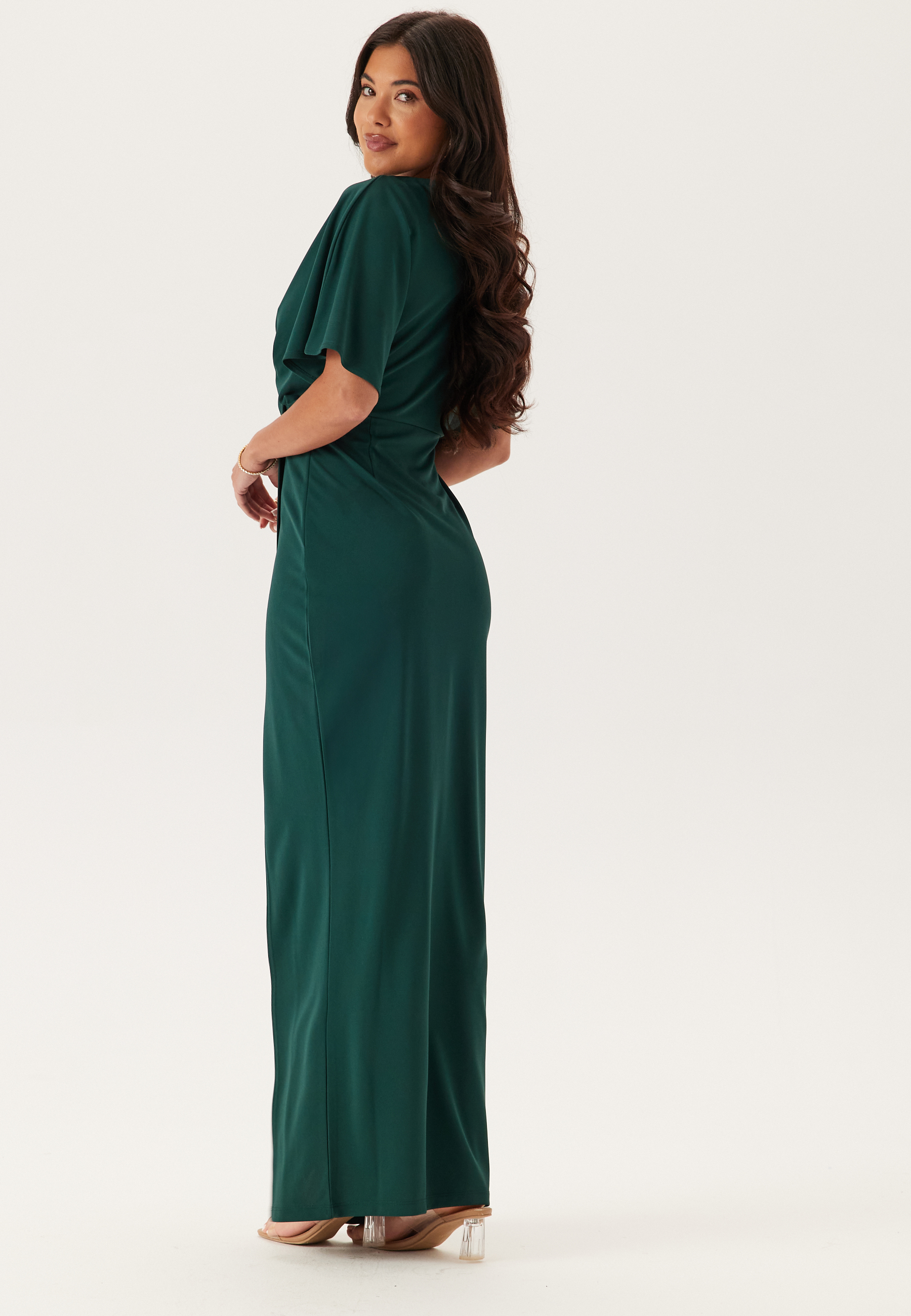 Wrap Slit Maxi Dress 2