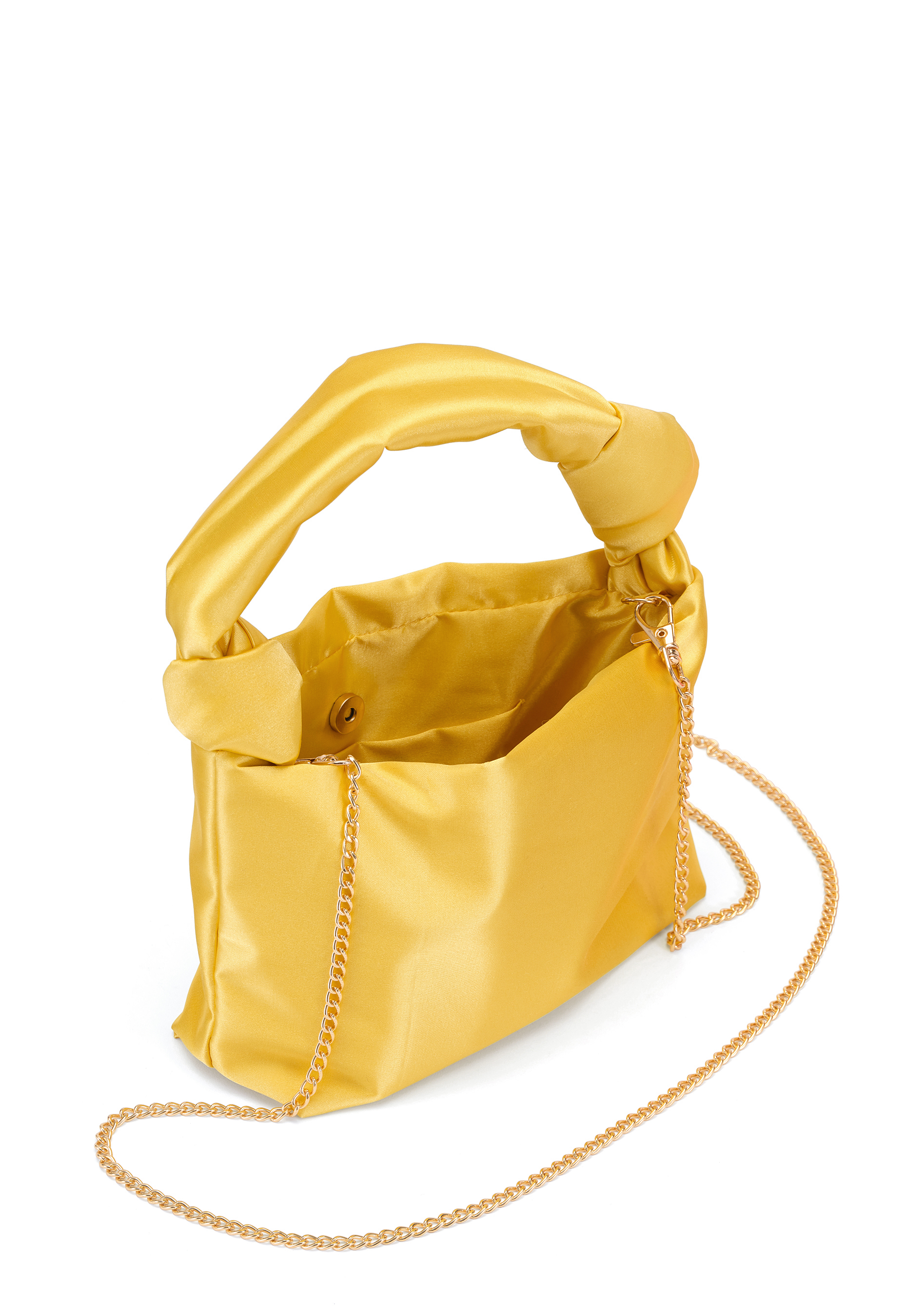Olivia satin knot bag 2