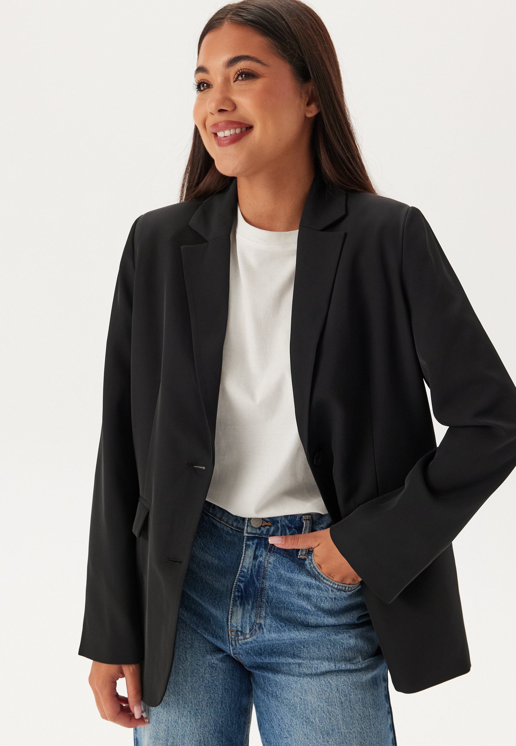Oversized L/S blazer