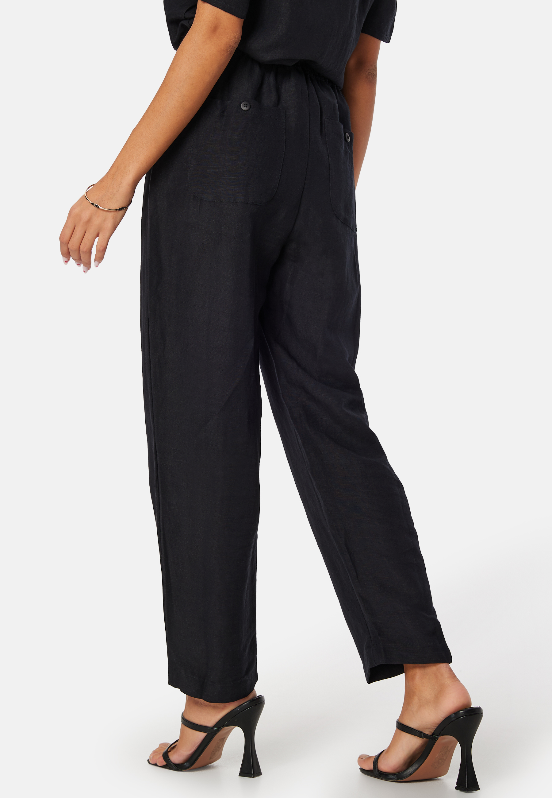 Linen Blend Pants 3