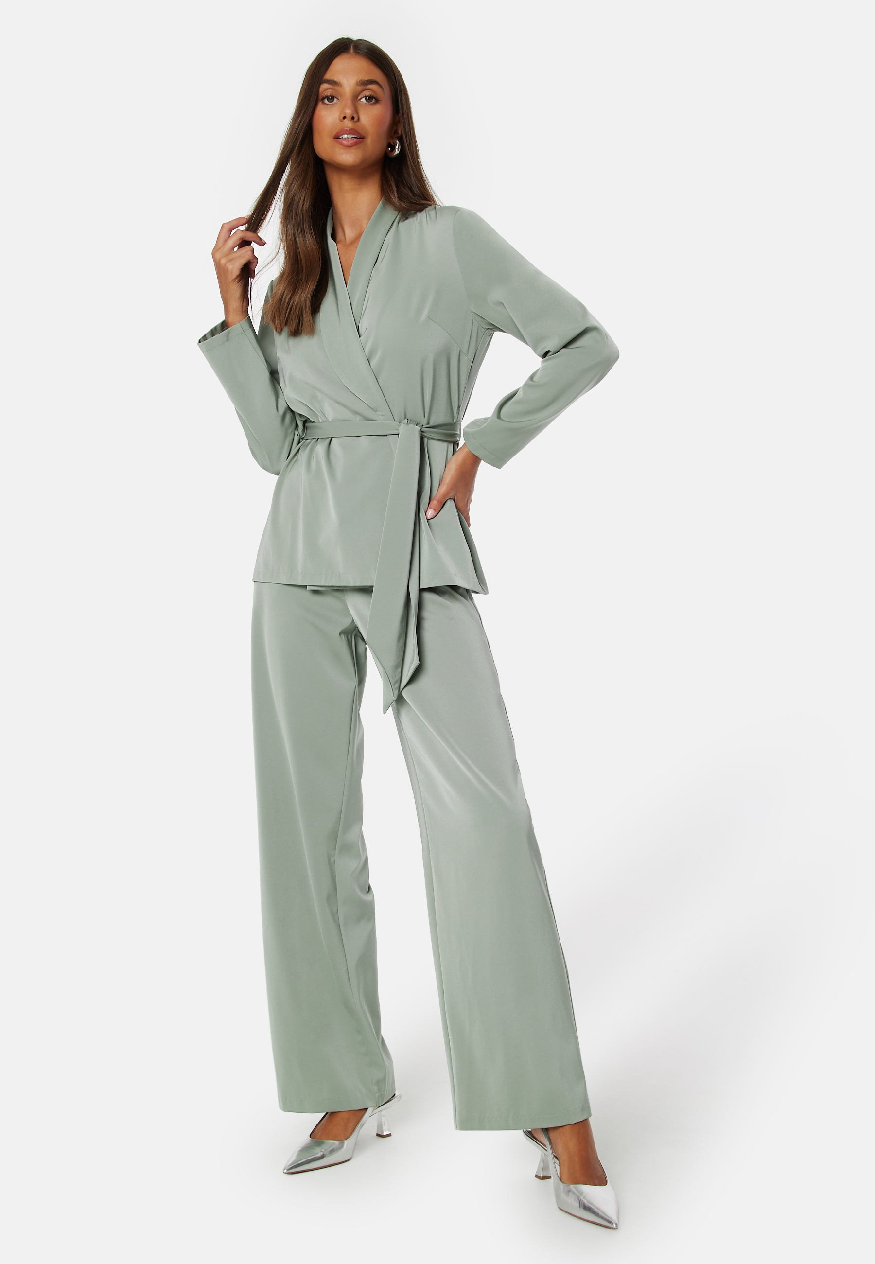 Pilar Soft Satin  Blazer 2
