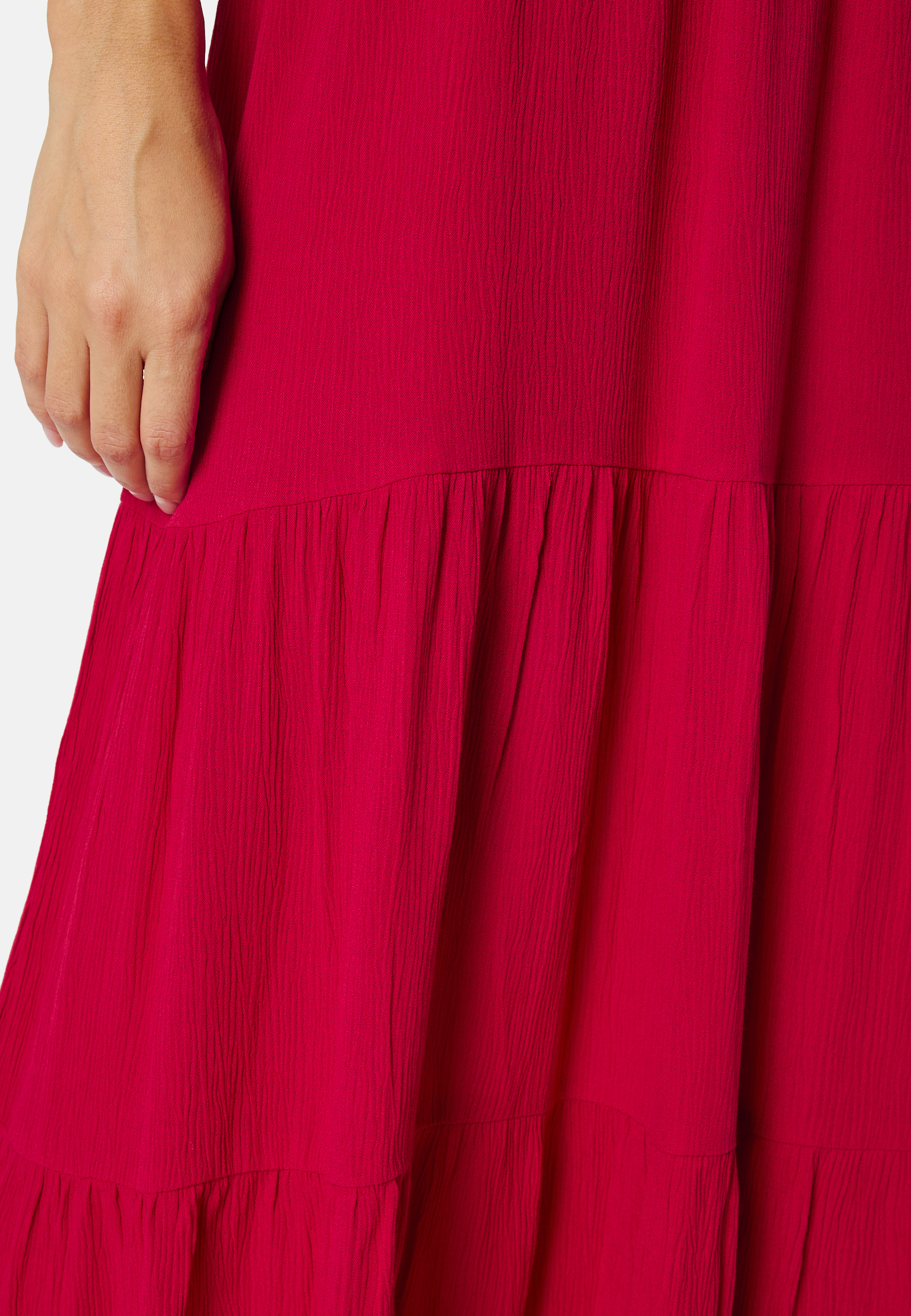 Puff Sleeve Viscose Dress 2
