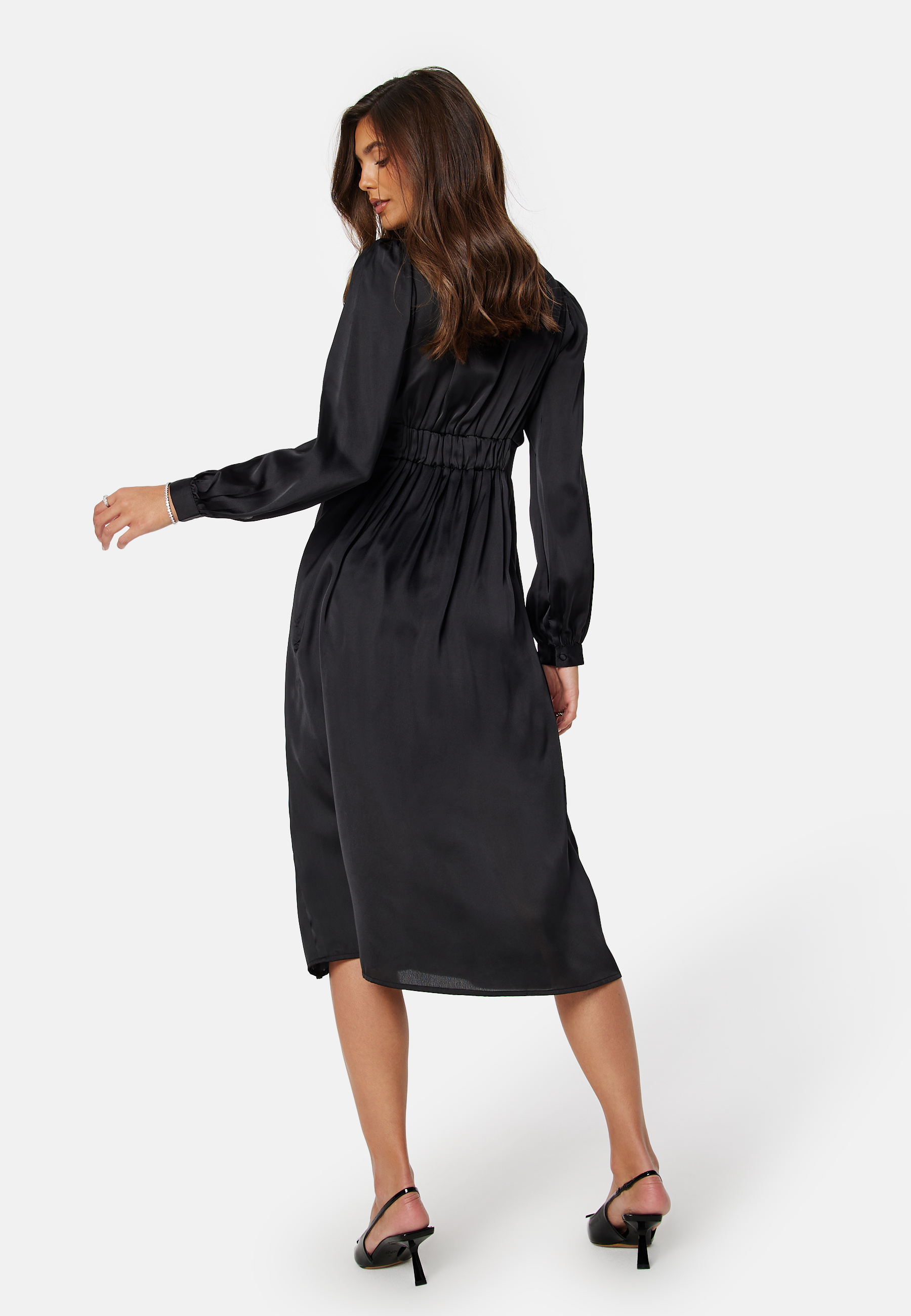 Roberta Satin Dress 2