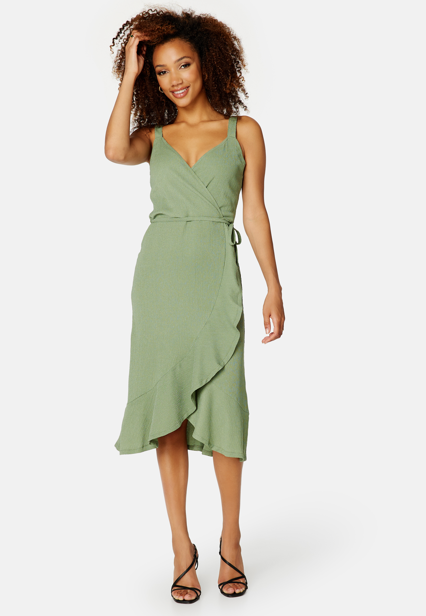 Ruby flounce dress