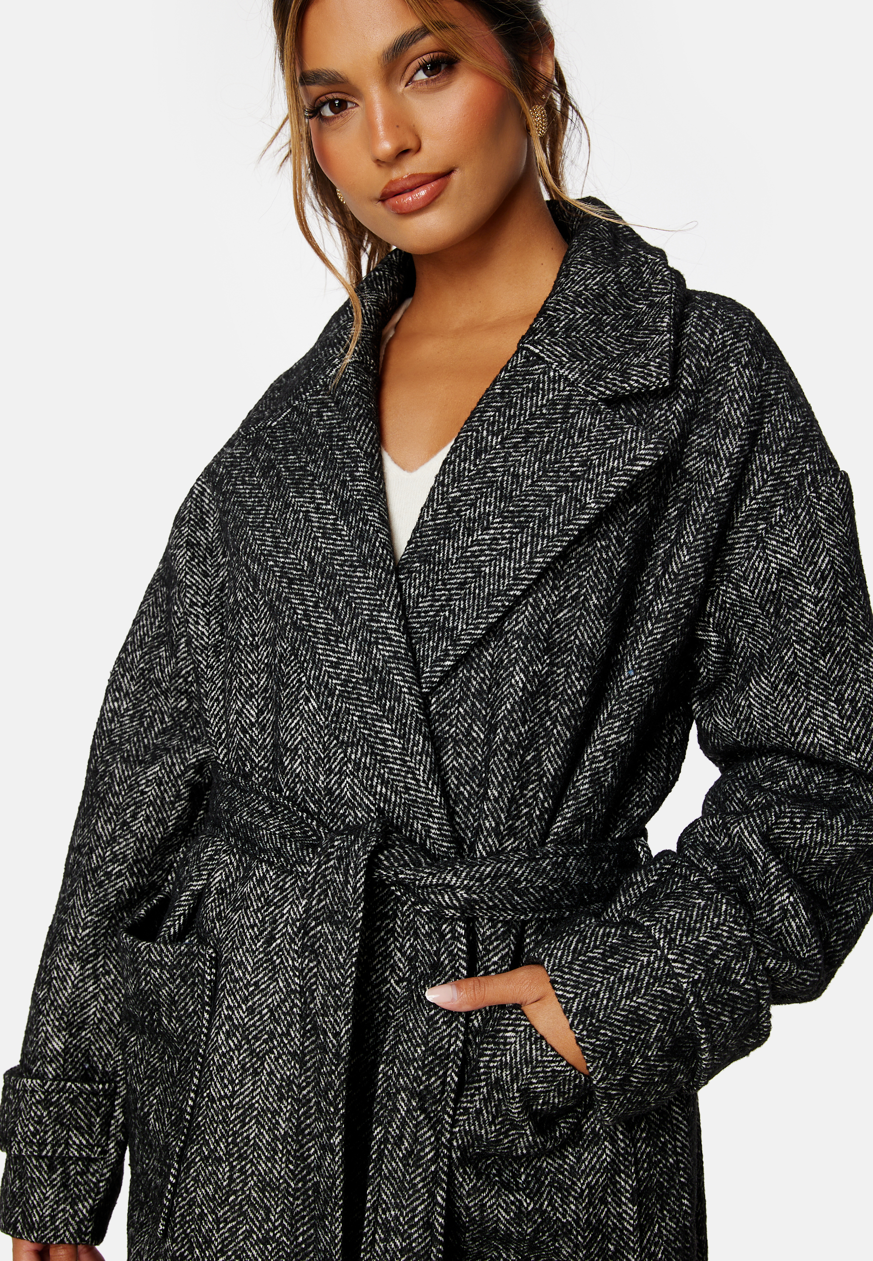 Rue Oversized Wool Blend Coat 3