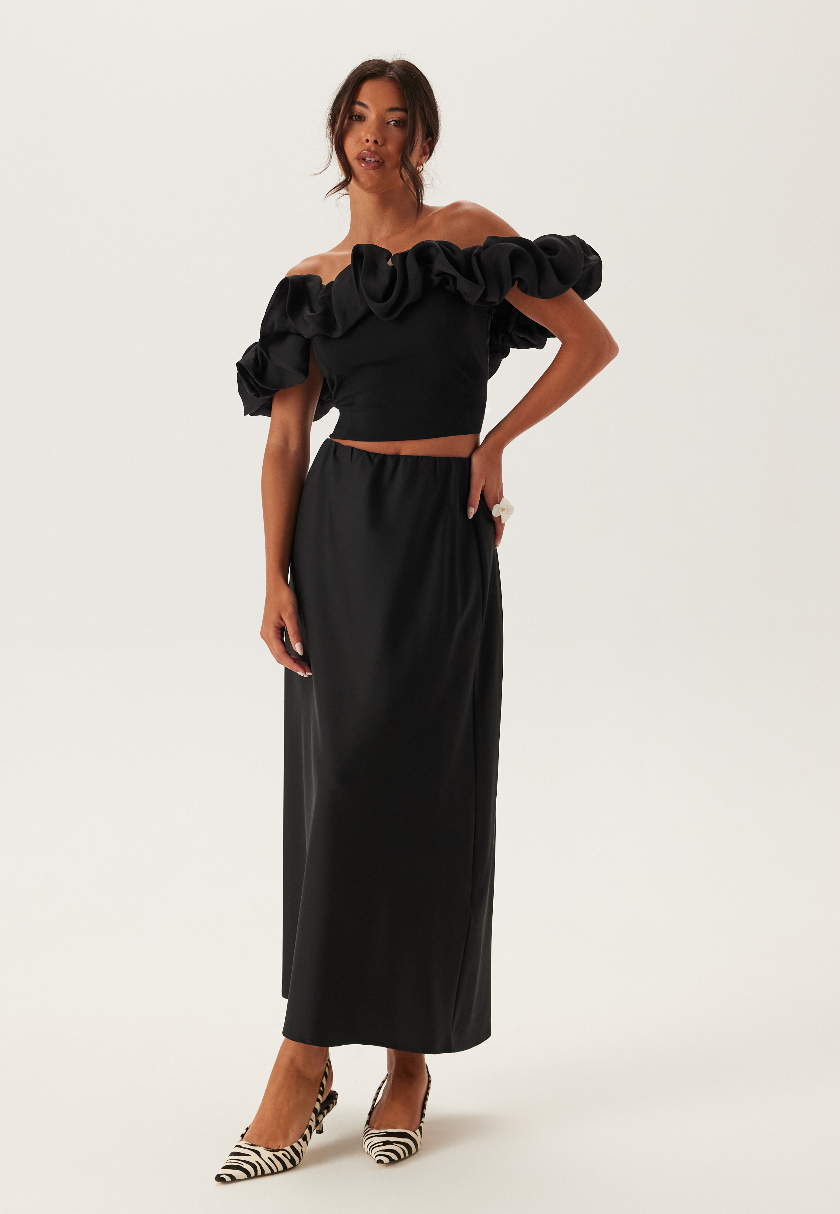 Satin Midaxi Skirt 2