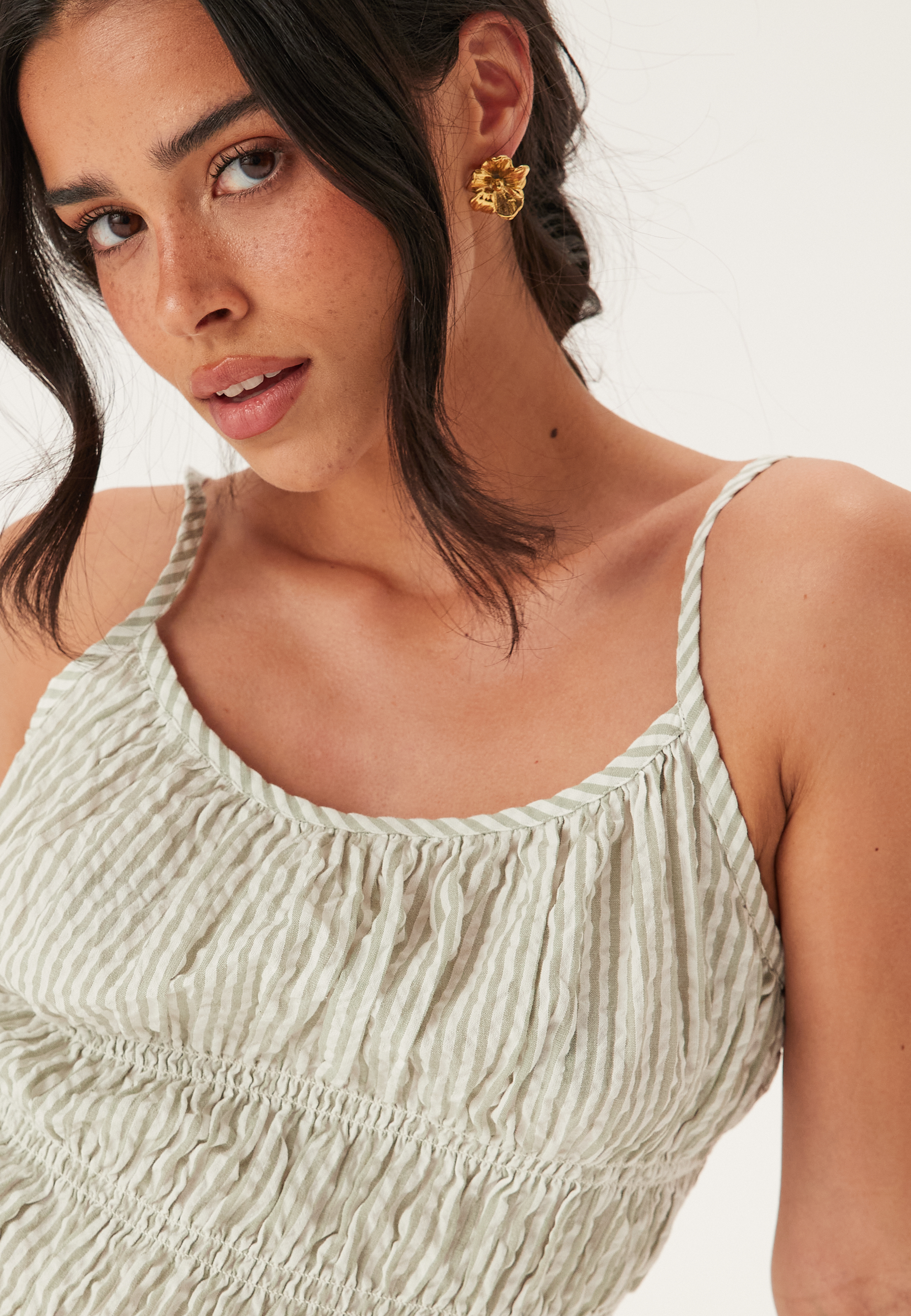 Seersucker Smock Dress 2