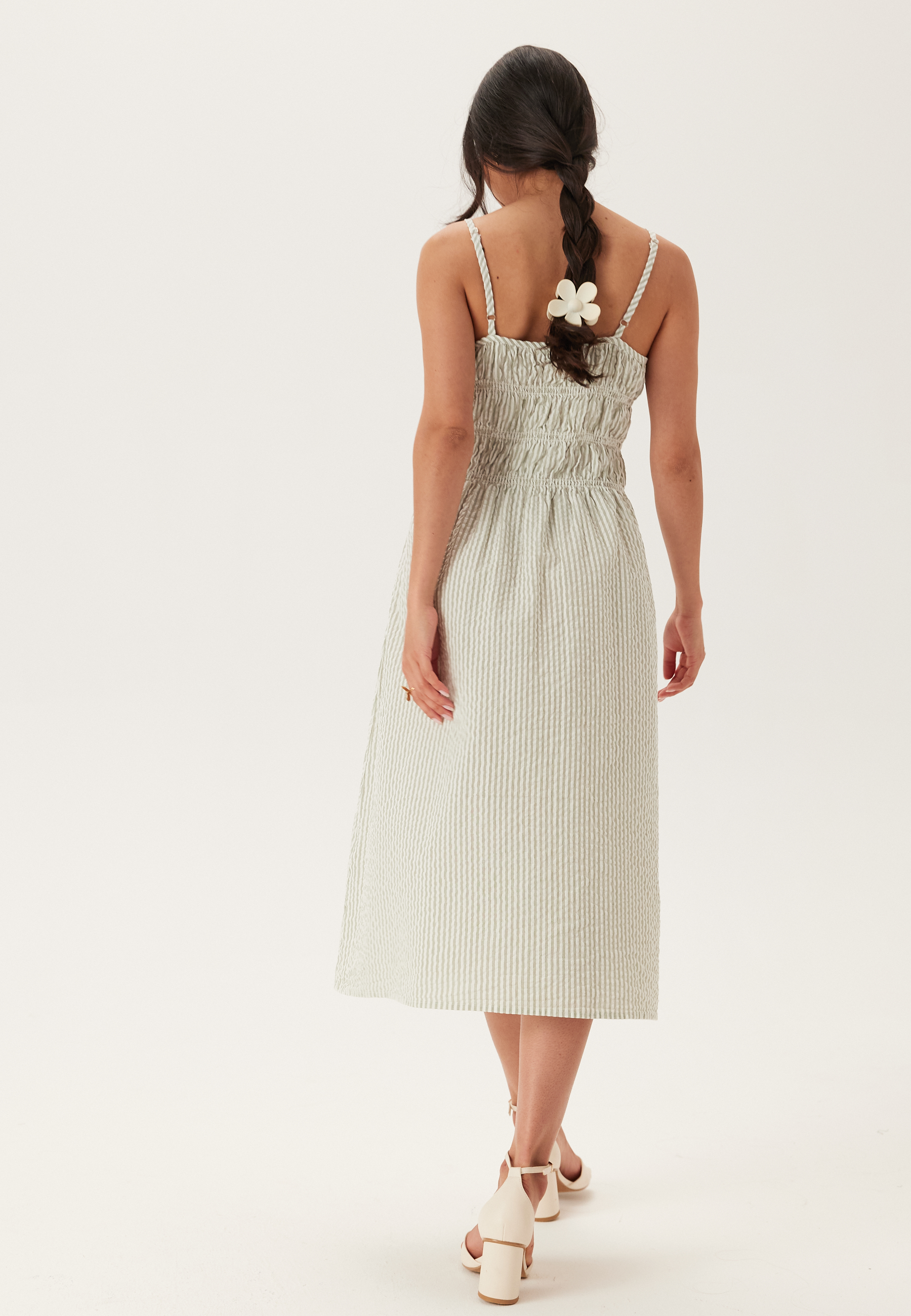Seersucker Smock Dress 3