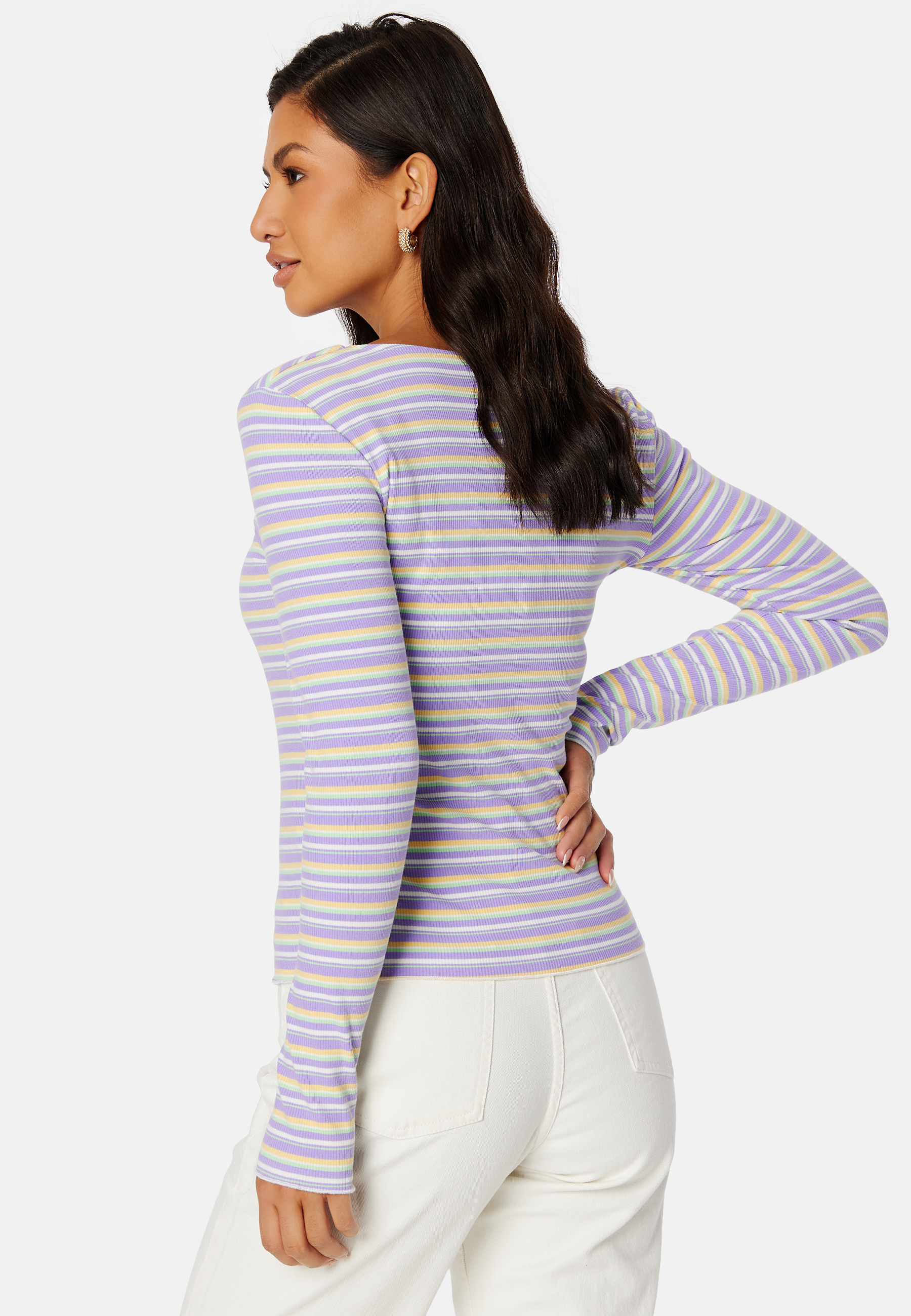 Selda ls striped top 2