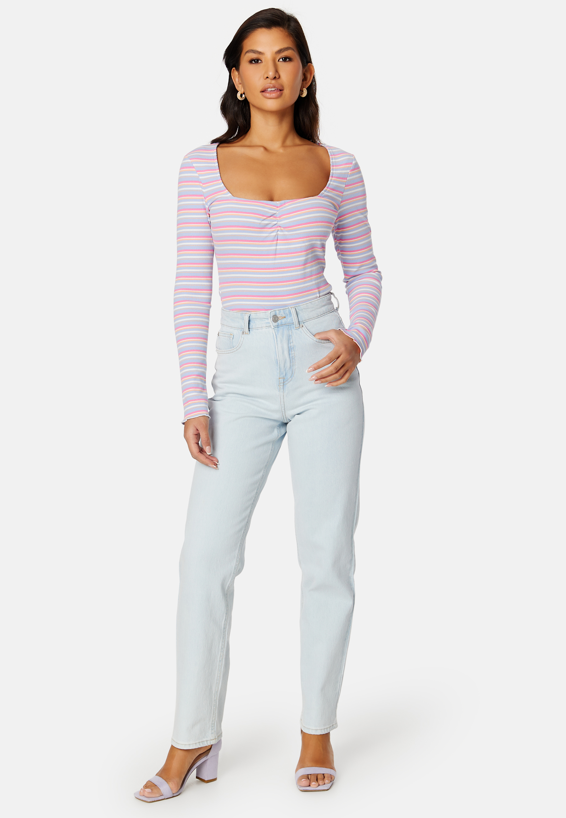 Selda ls striped top 5