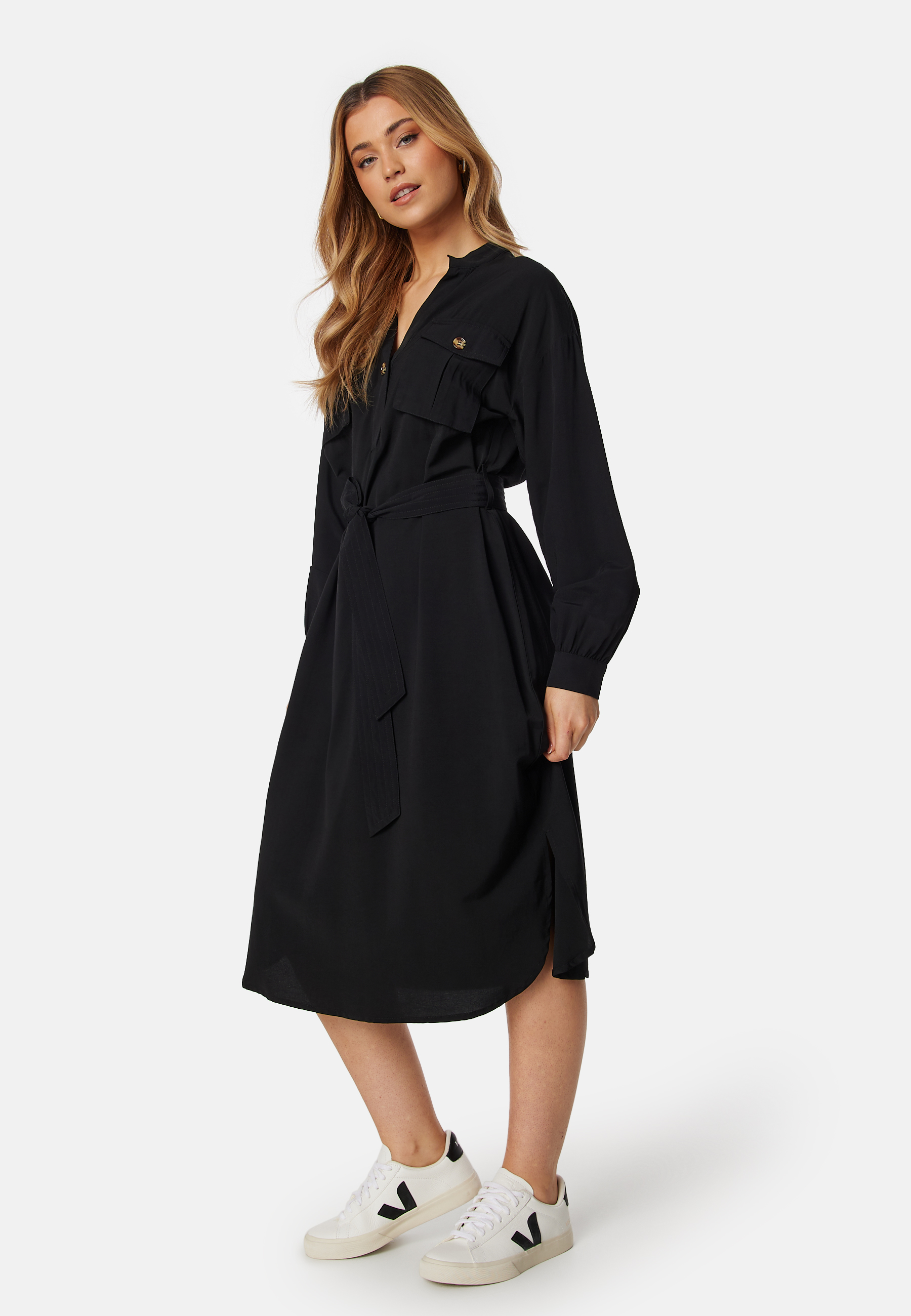 Shaima Cargo Shirt Dress 2