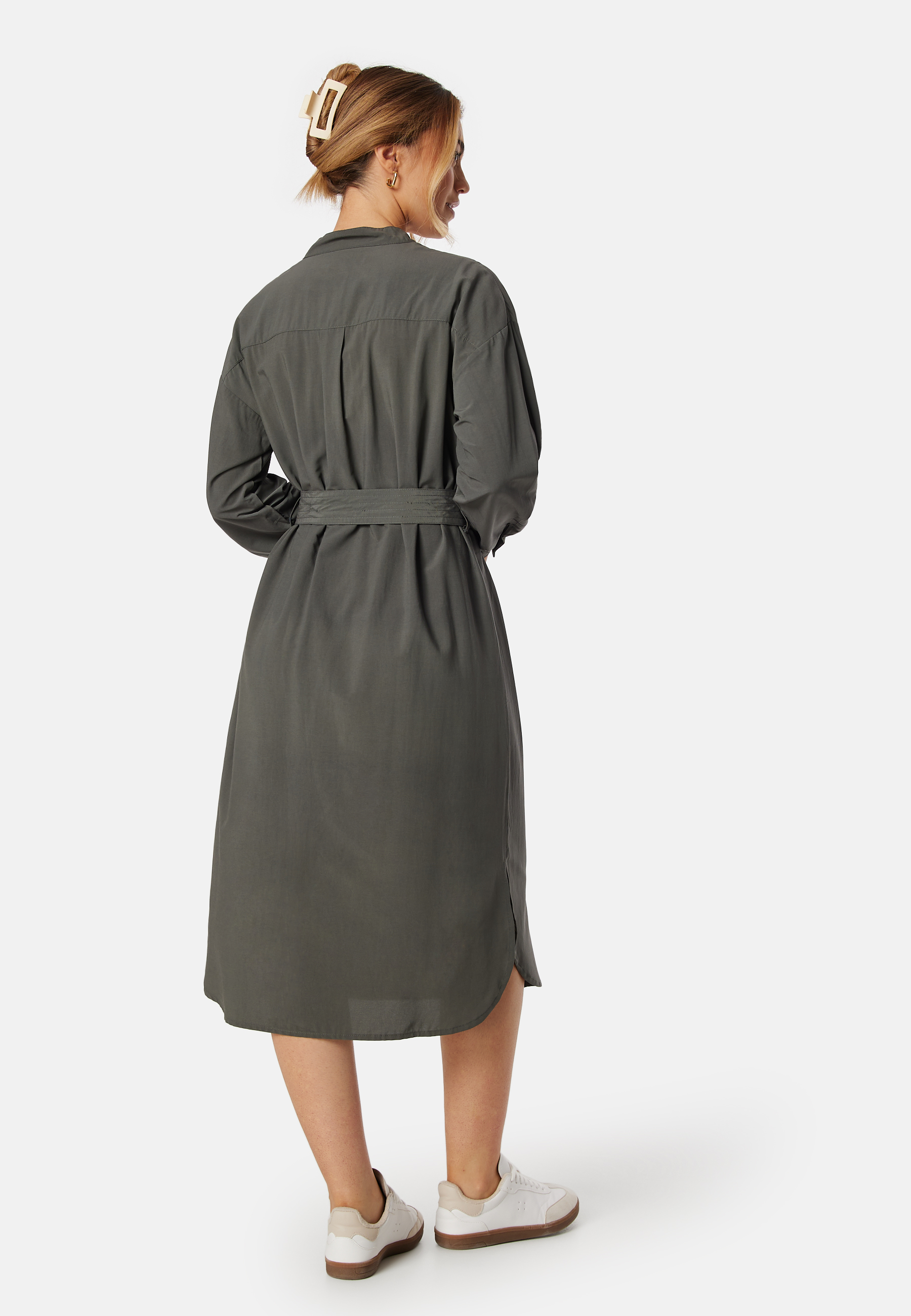 Shaima Cargo Shirt Dress 2