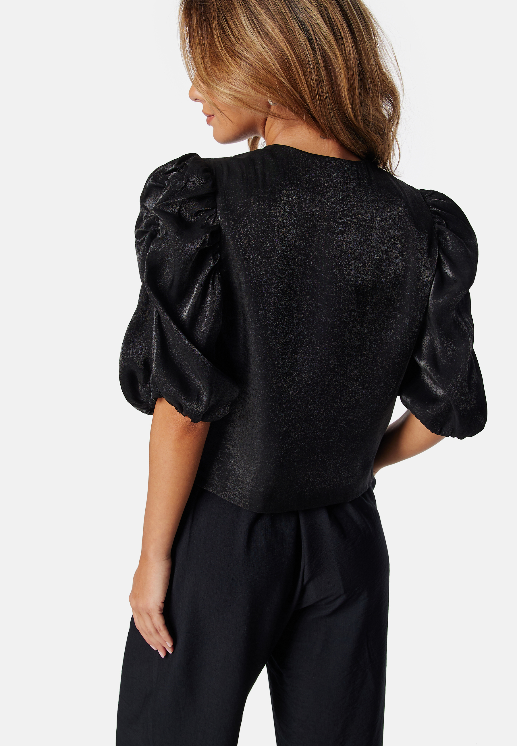 Short Puff Sleeve Blouse 2
