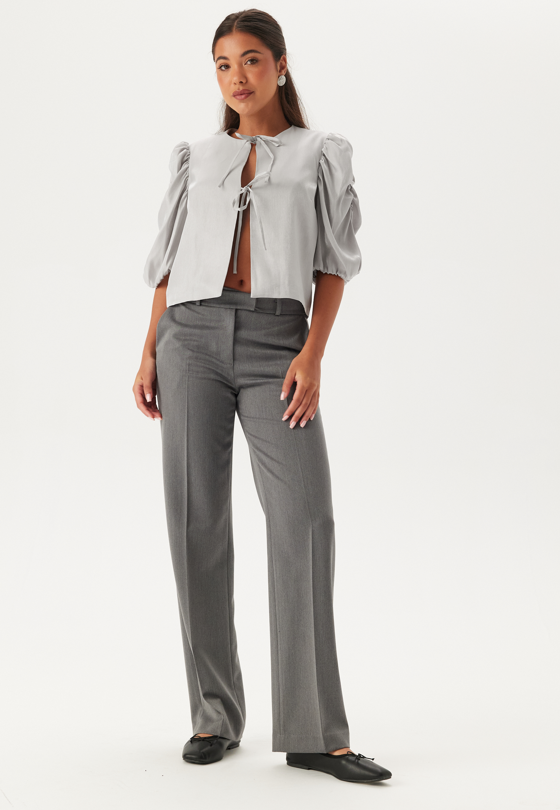 Short Puff Sleeve Blouse 2