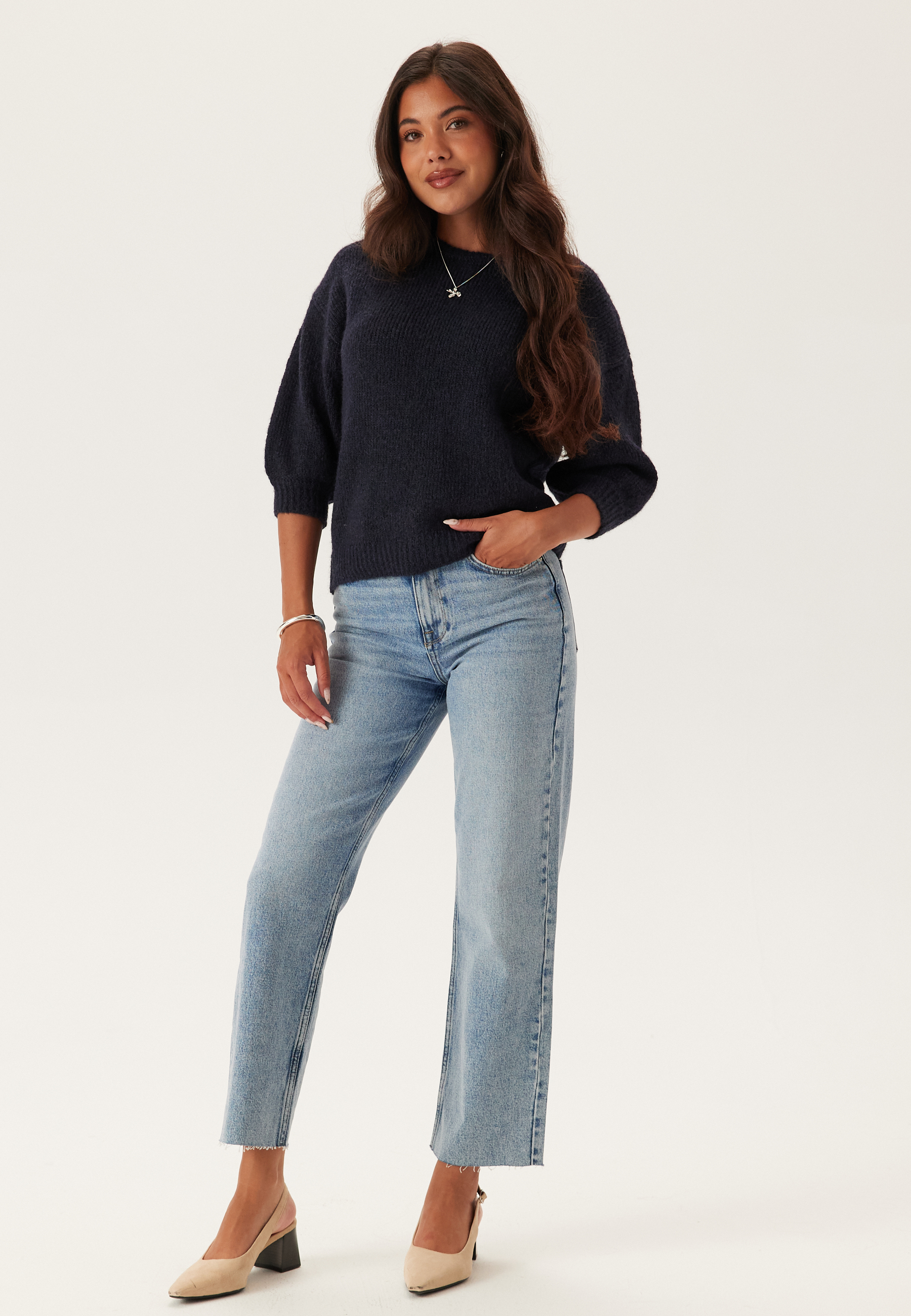 Short Sleeve Knitted Sweater 6
