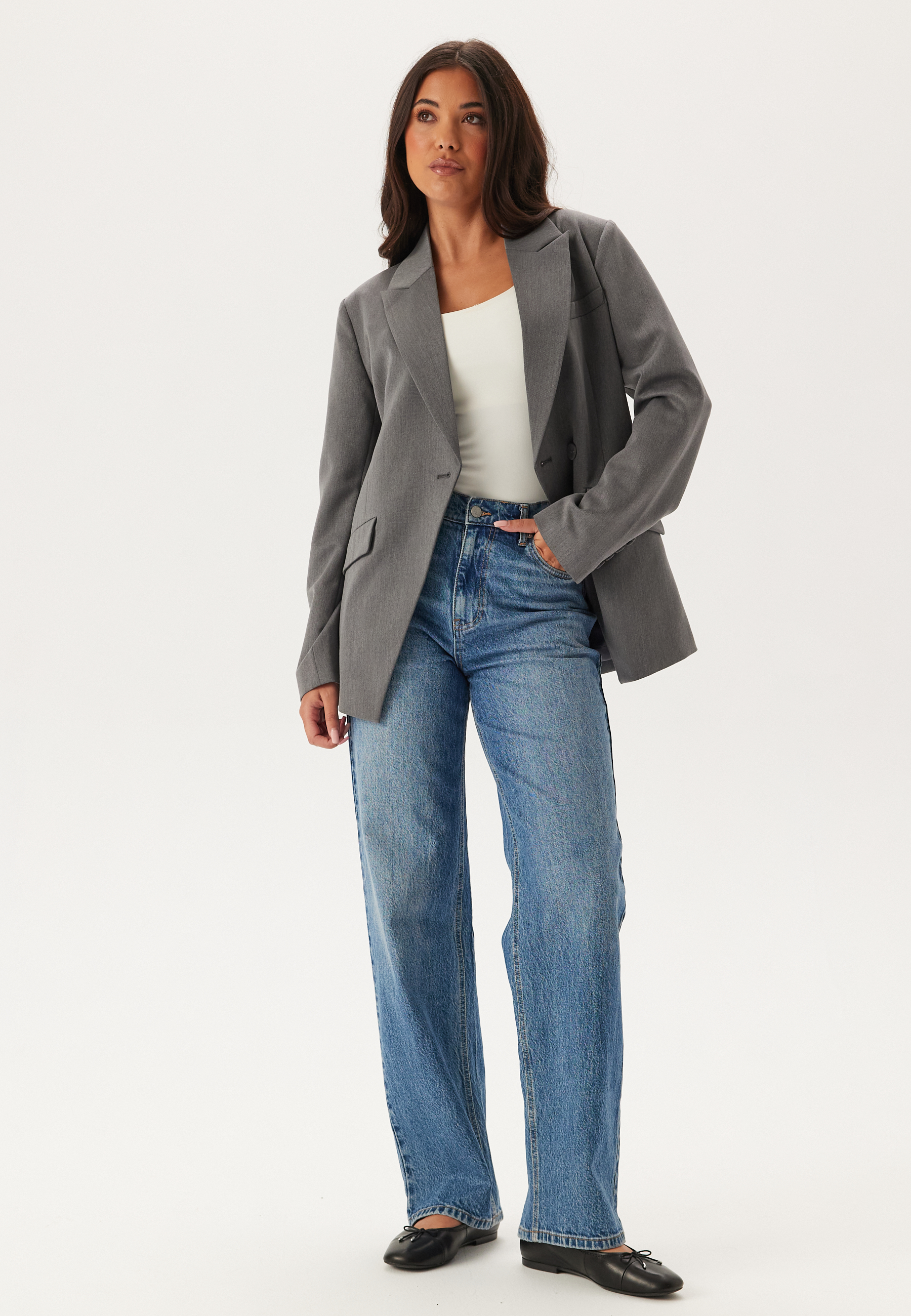 Single Button Blazer 2