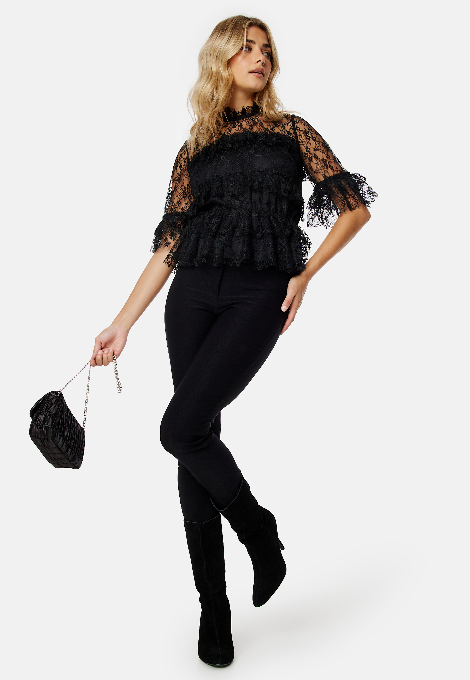Frill Lace Blouse 3