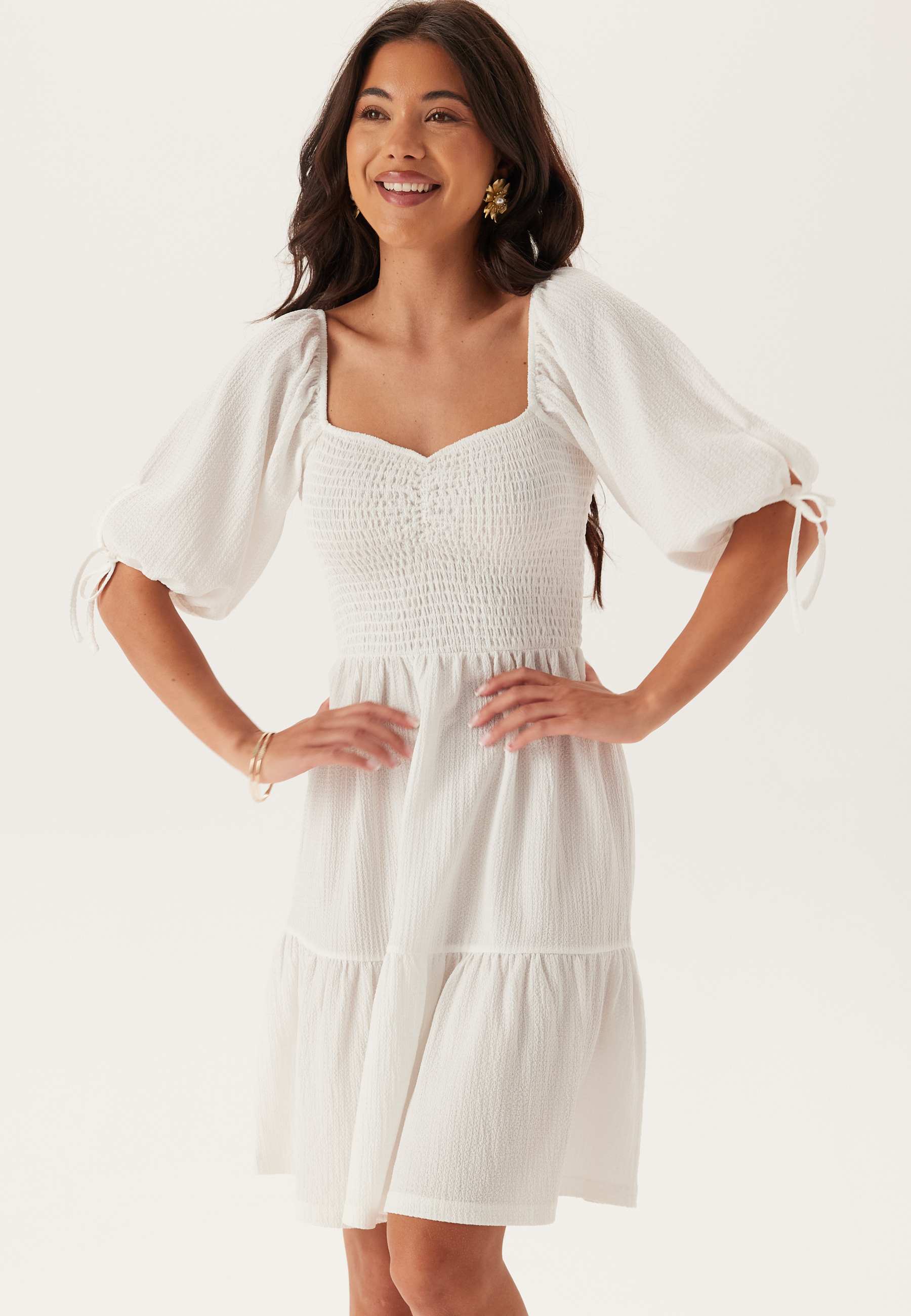 Smock Short Dress