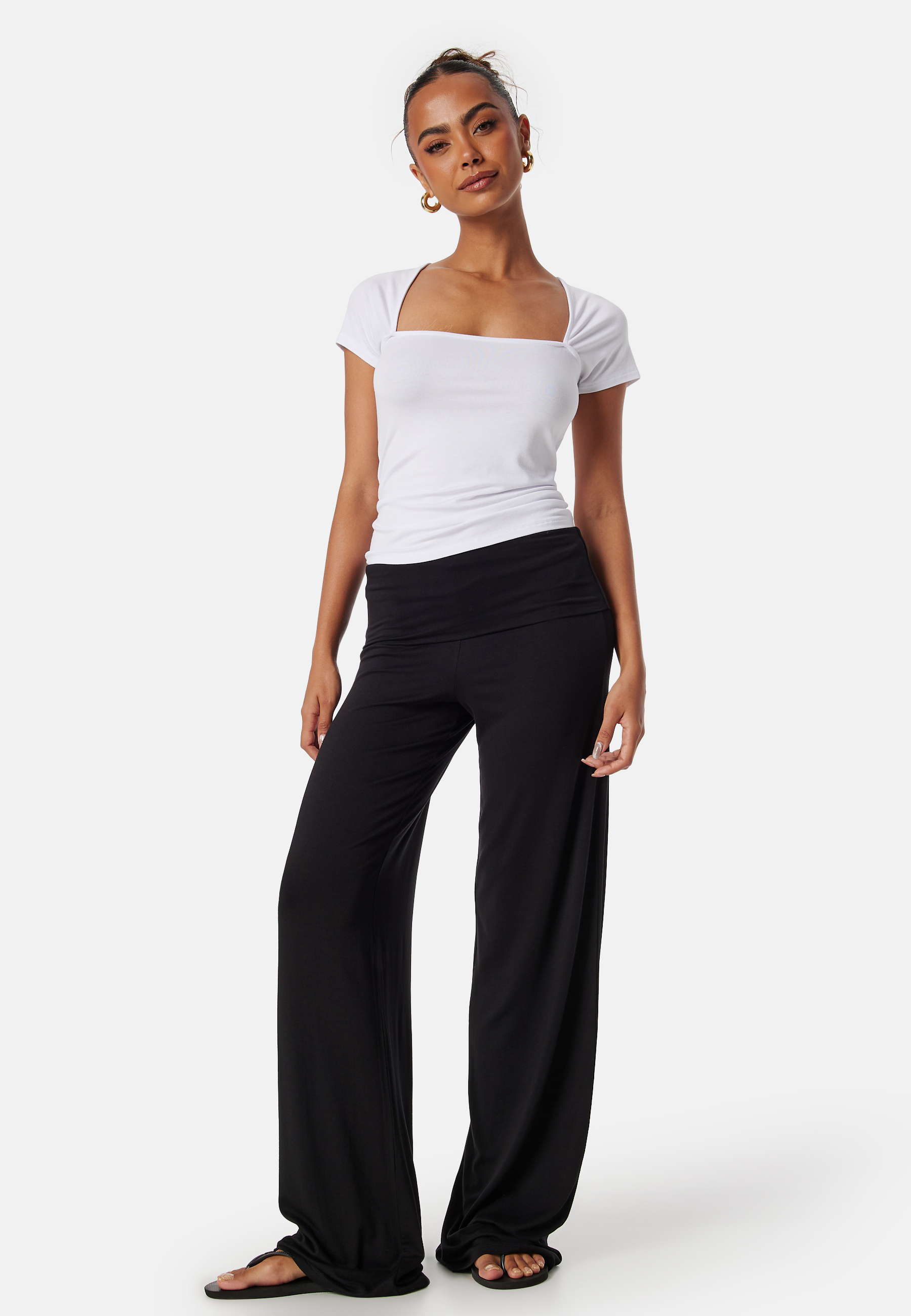 Square Neck Short Sleeve Top 2