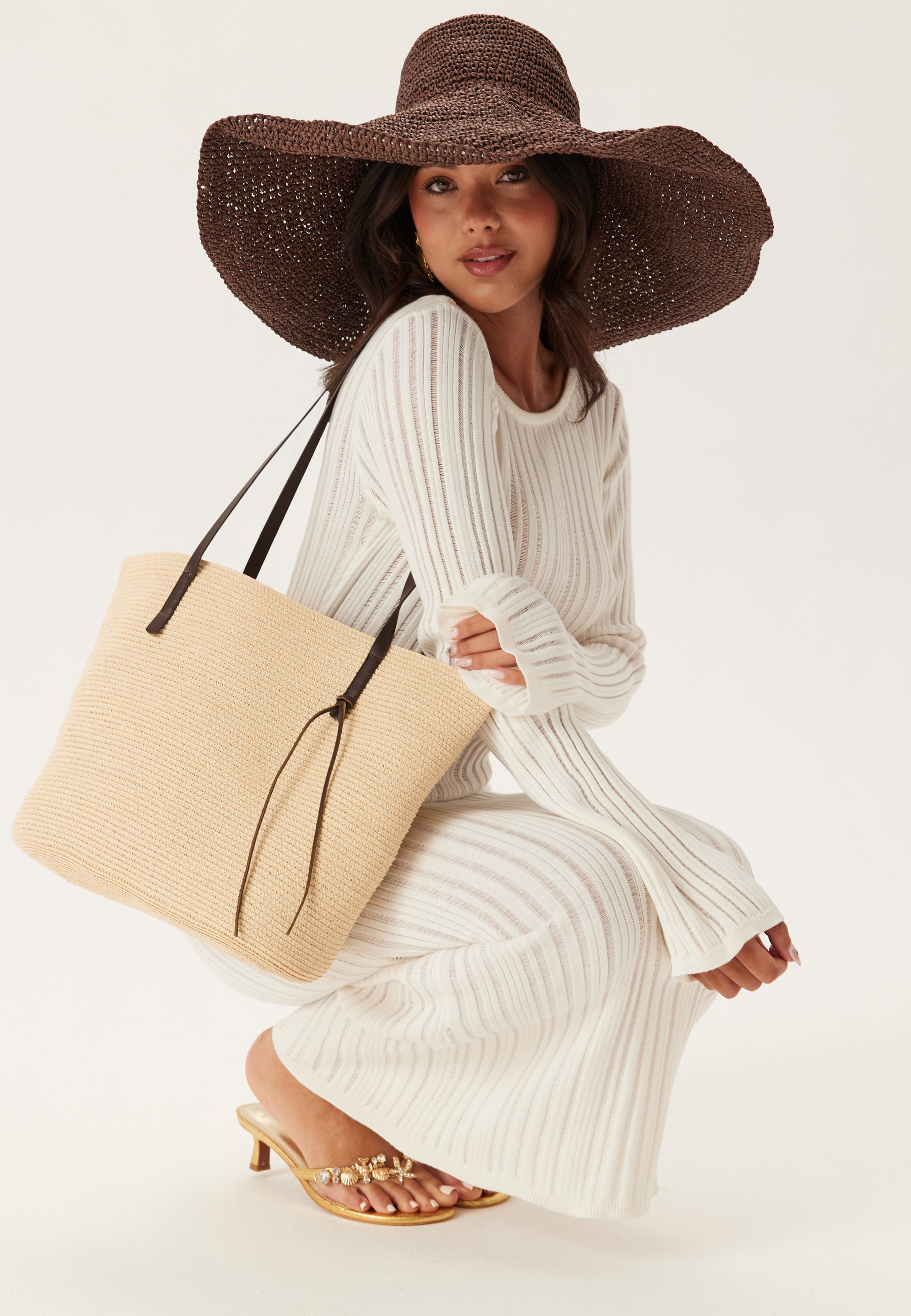 Structure Knitted Dress