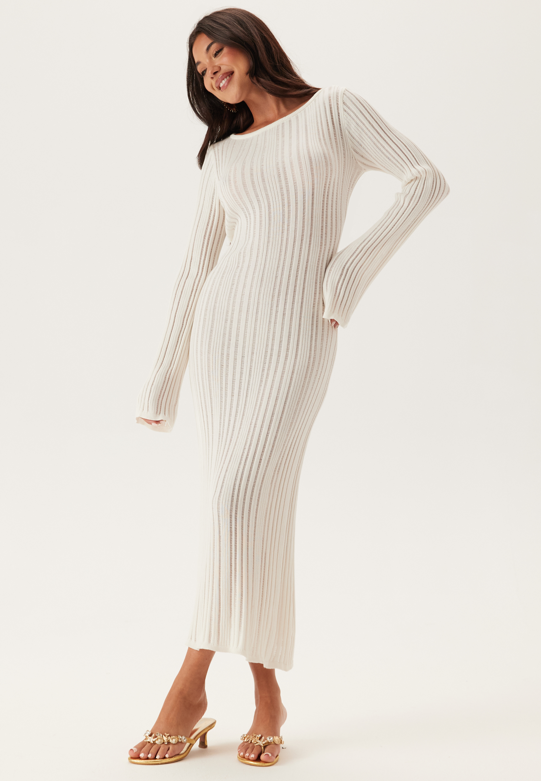 Structure Knitted Dress