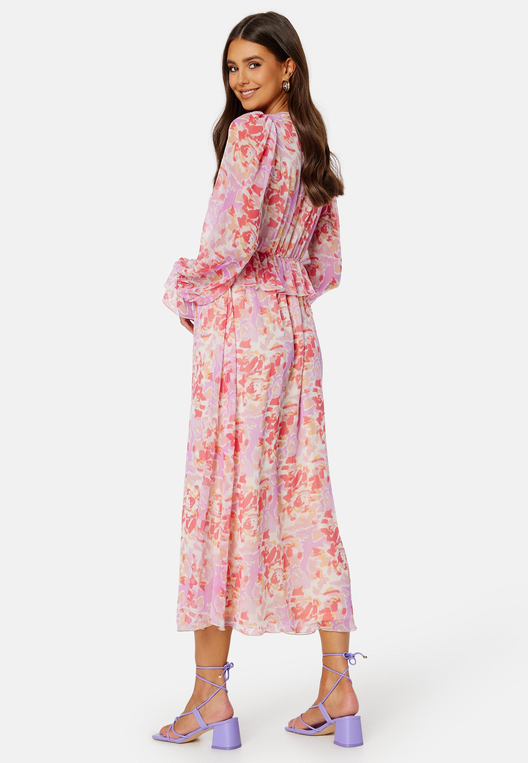 Summer Luxe Frill Midi Dress 3