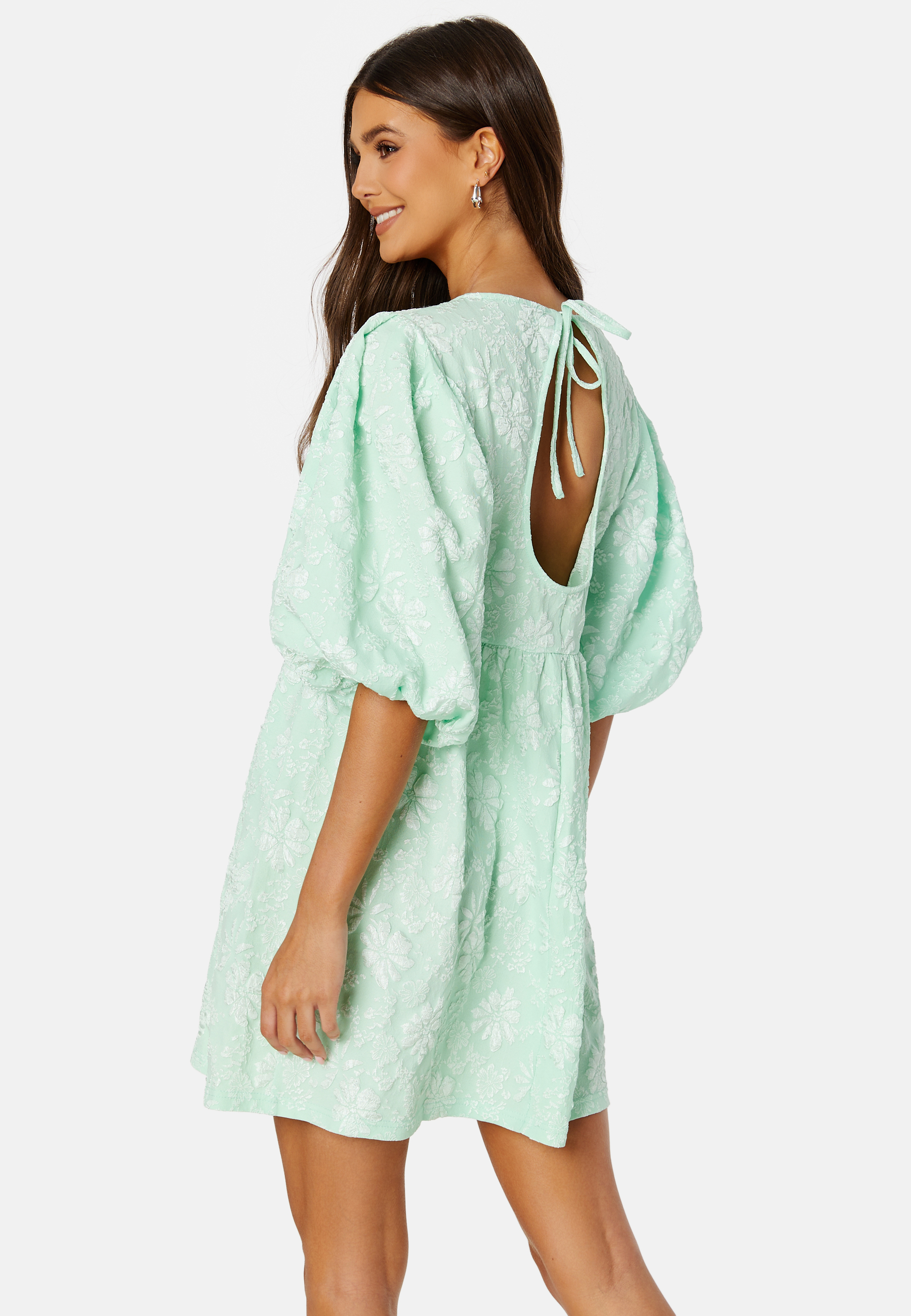 Summer Luxe Puff Mini Dress 2