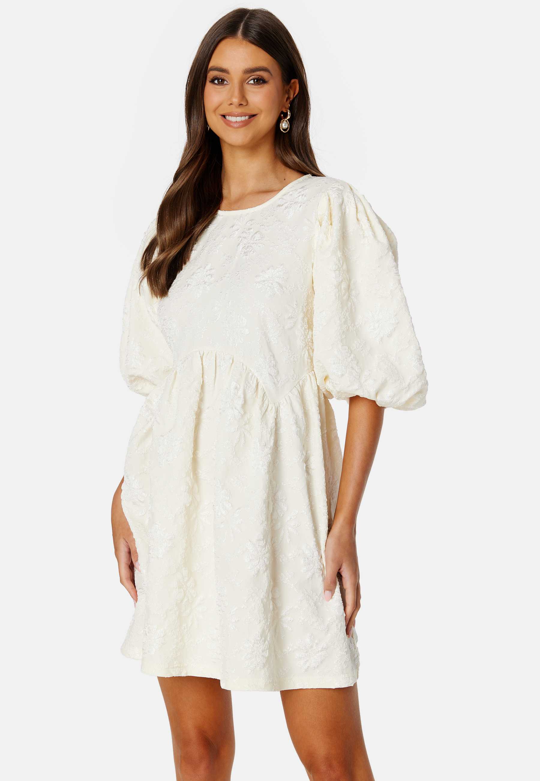 Summer Luxe Puff Mini Dress 3