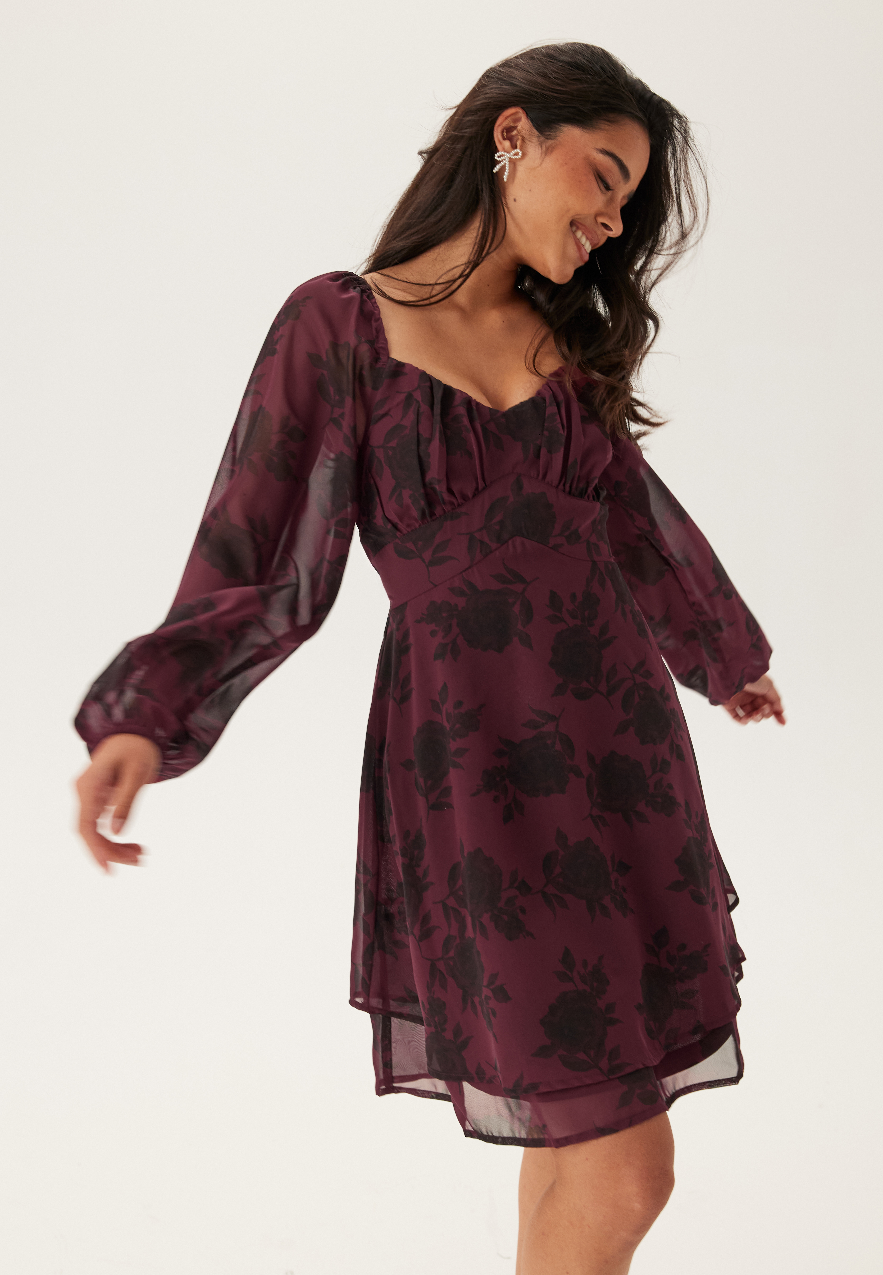 Sweetheart L/S Dress 4