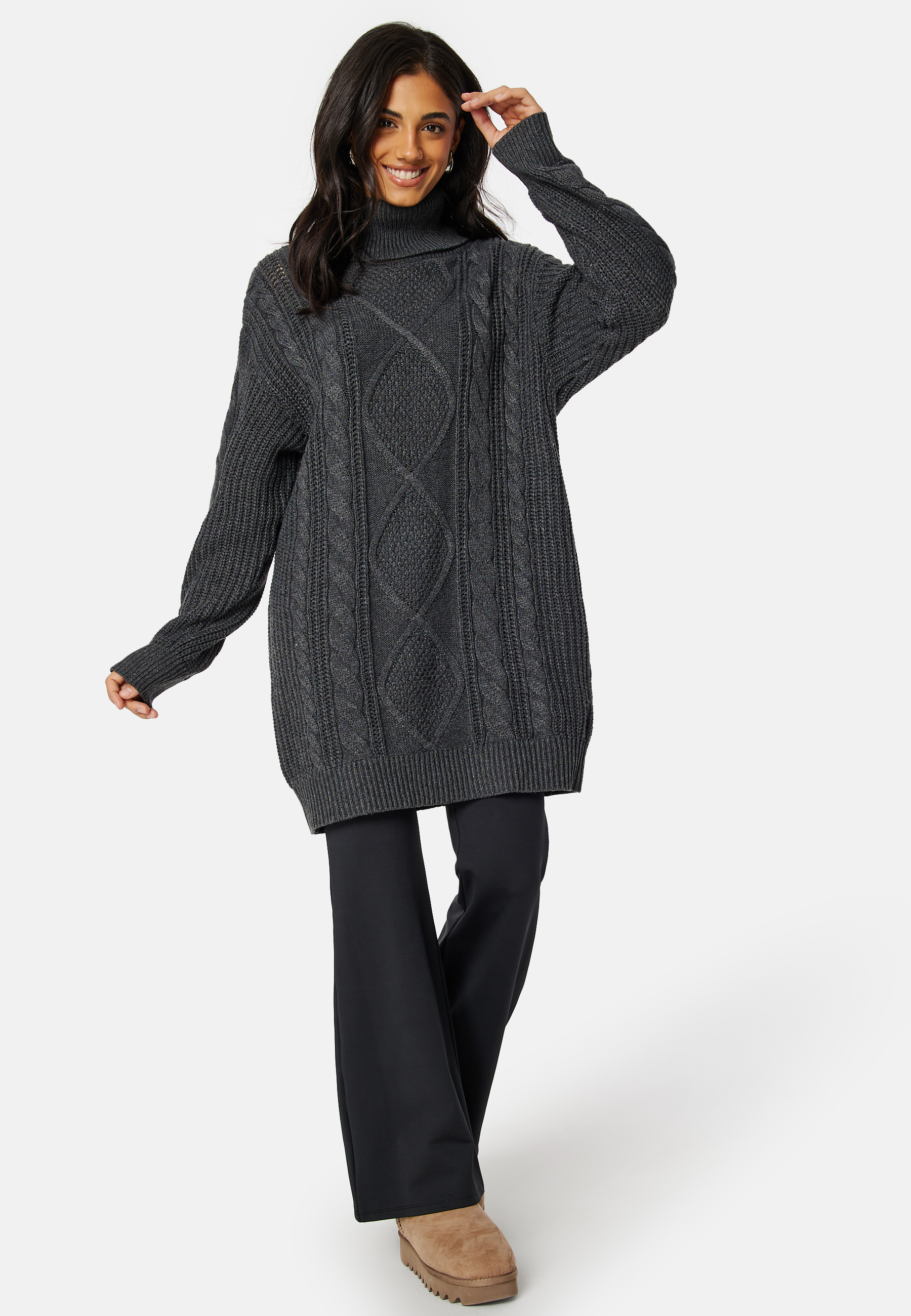 Tracy knitted sweater dress