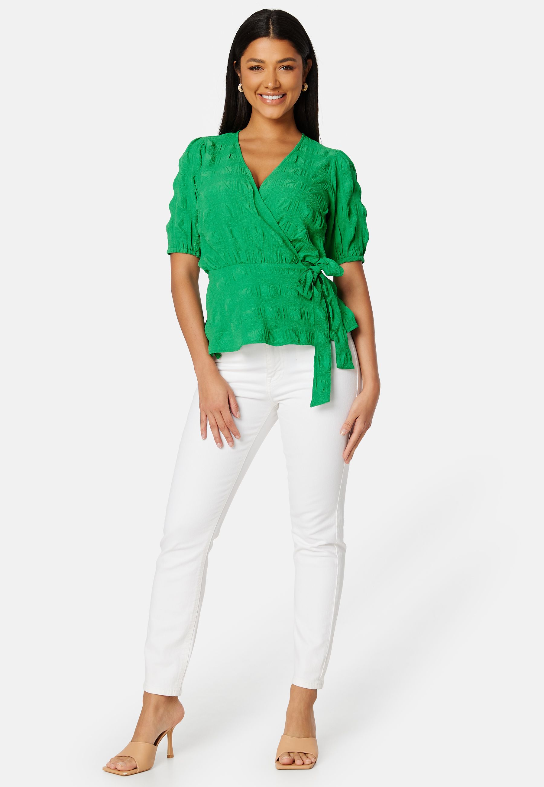 Triniti ss wrap blouse 2