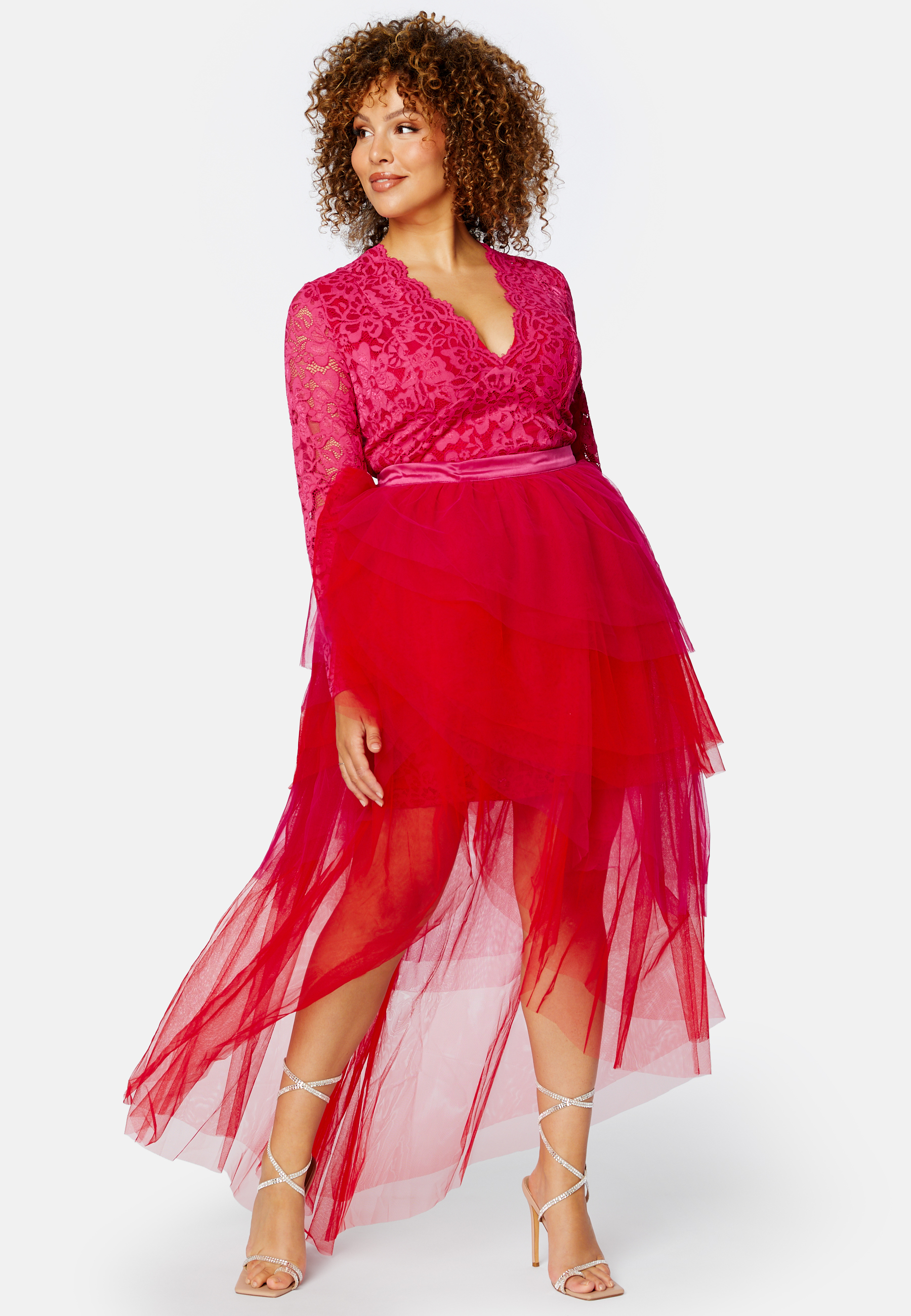 Two Tone Lace Dress 2