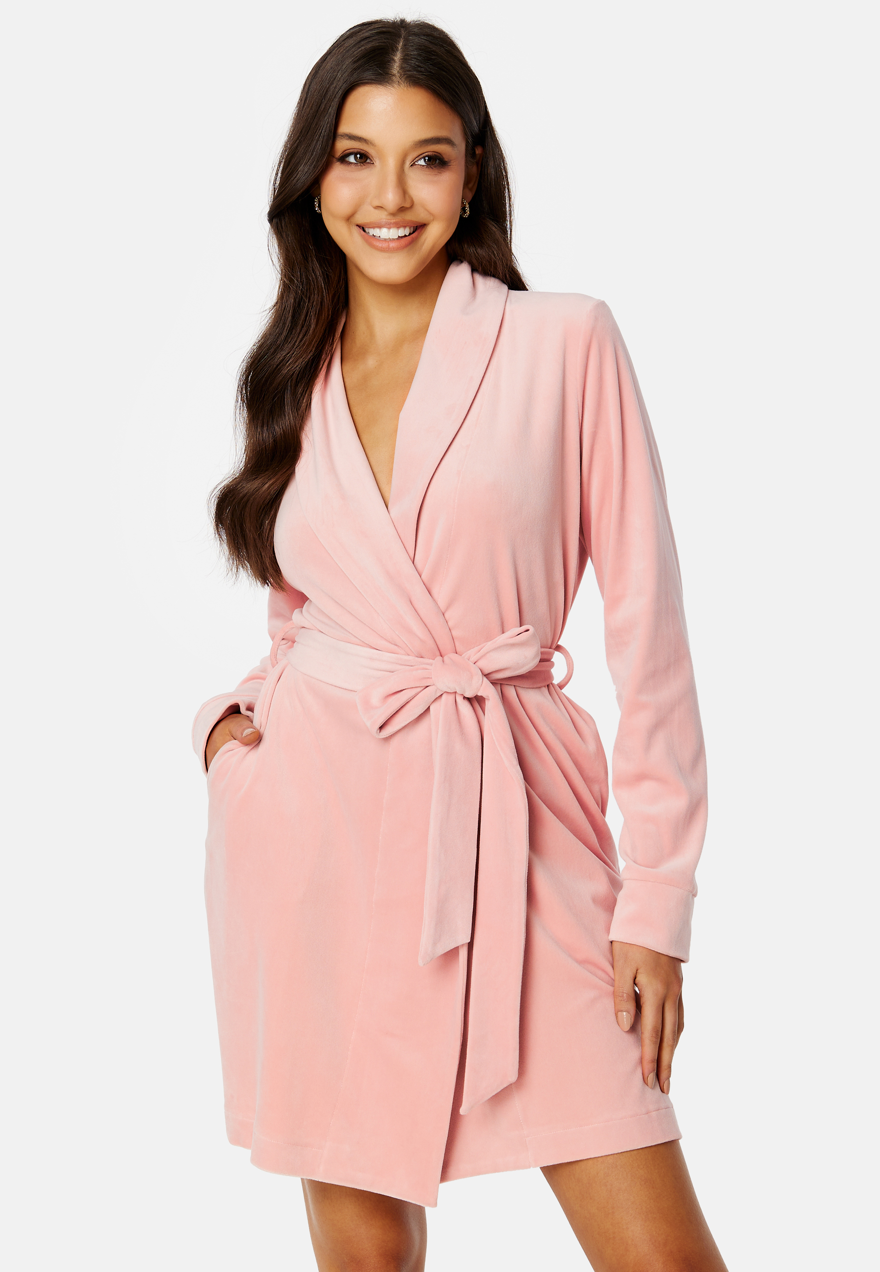 Vania velour robe
